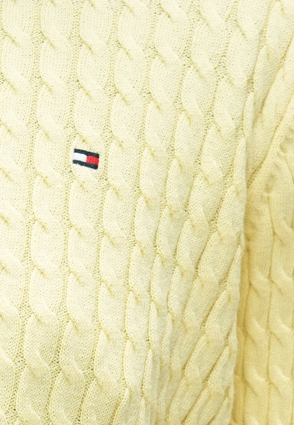 PULL FIN CÔTELÉ - Pull - jaune acidulé/bleu marine