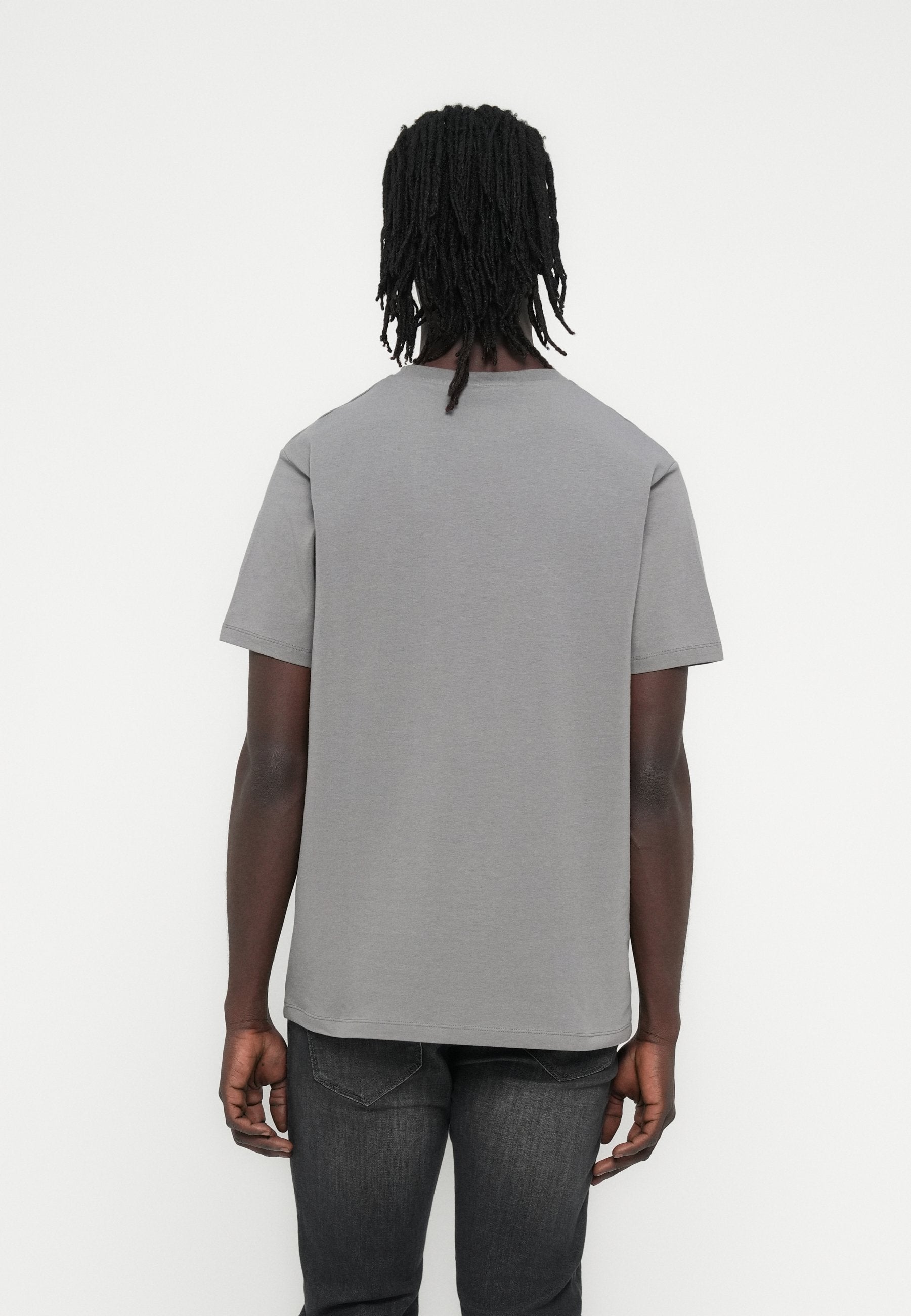 CREW NECK - Print T-shirt - dark grey