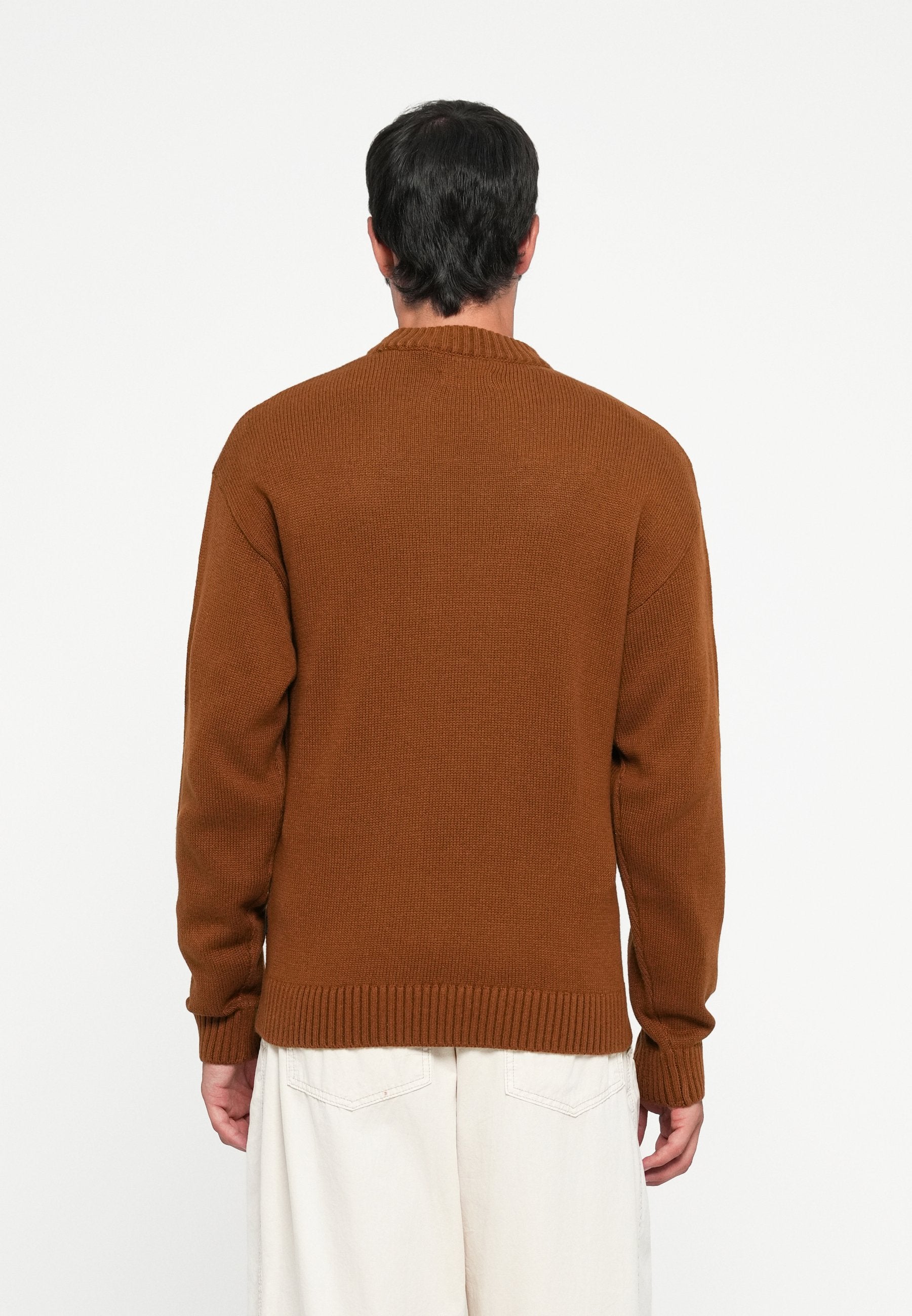Knitted Plain Knitted - Jumper - monks robe