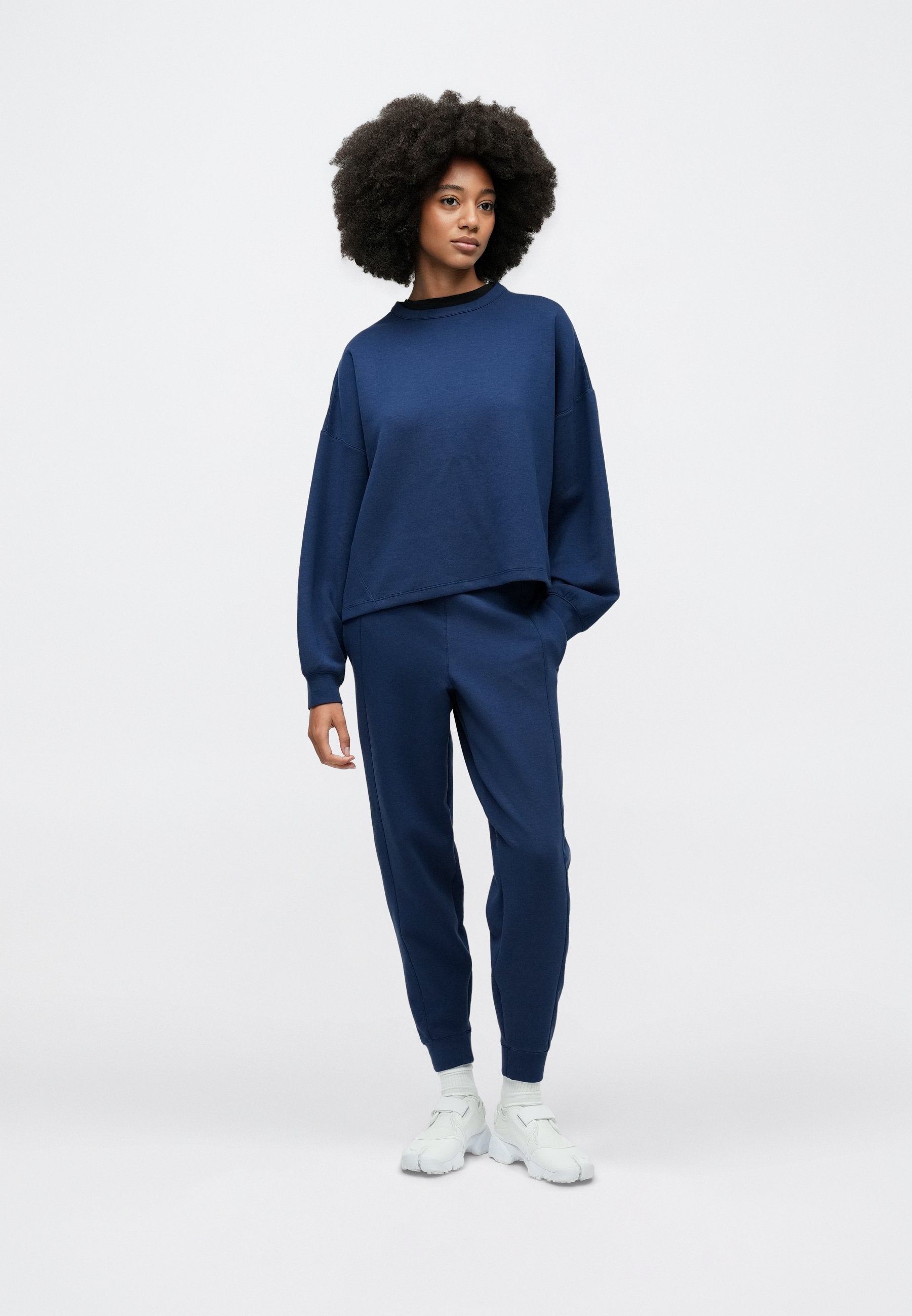 CREW SOFT - Sweat-shirt - marine/obsidienne foncé
