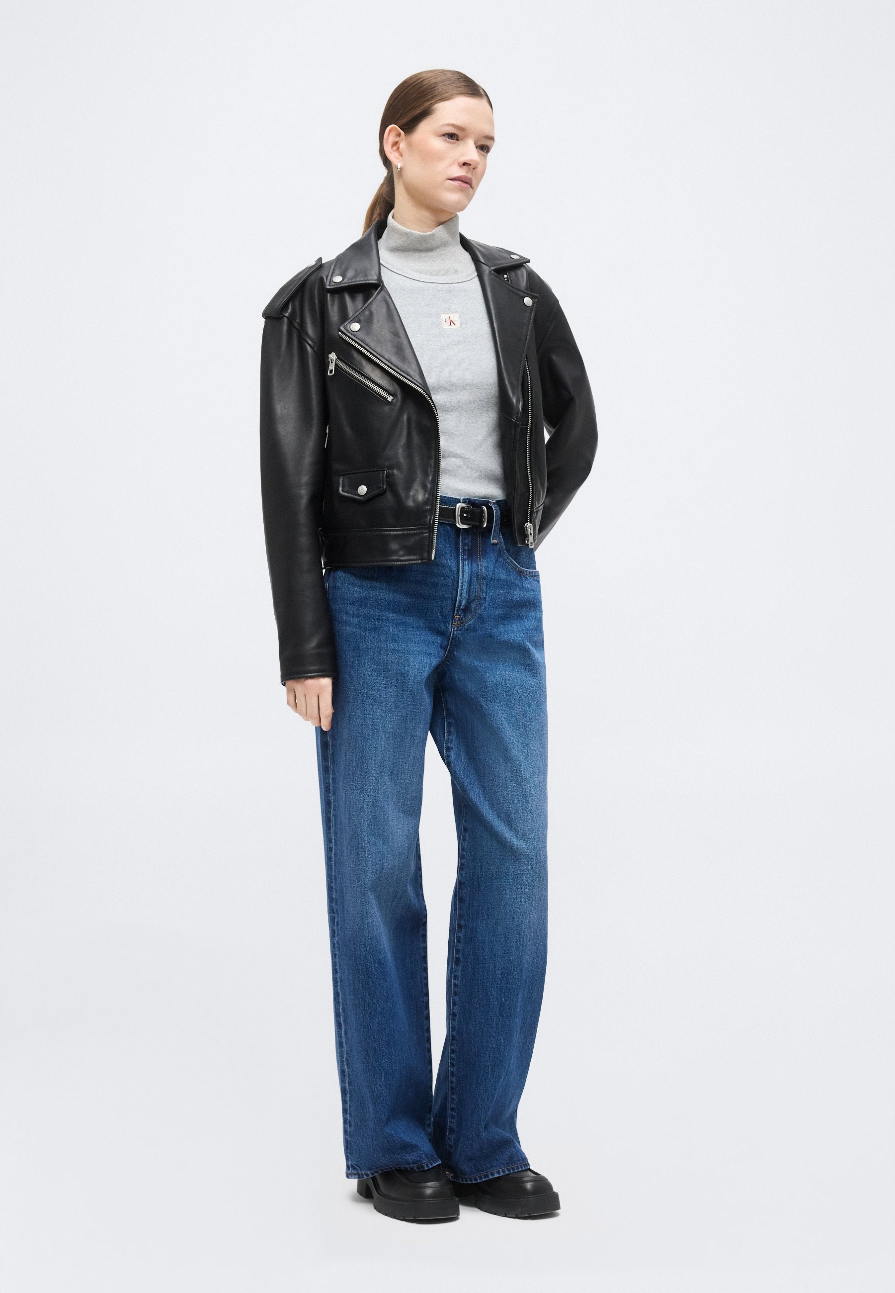 THE WIDE LEG - Wide Leg - indigo julius