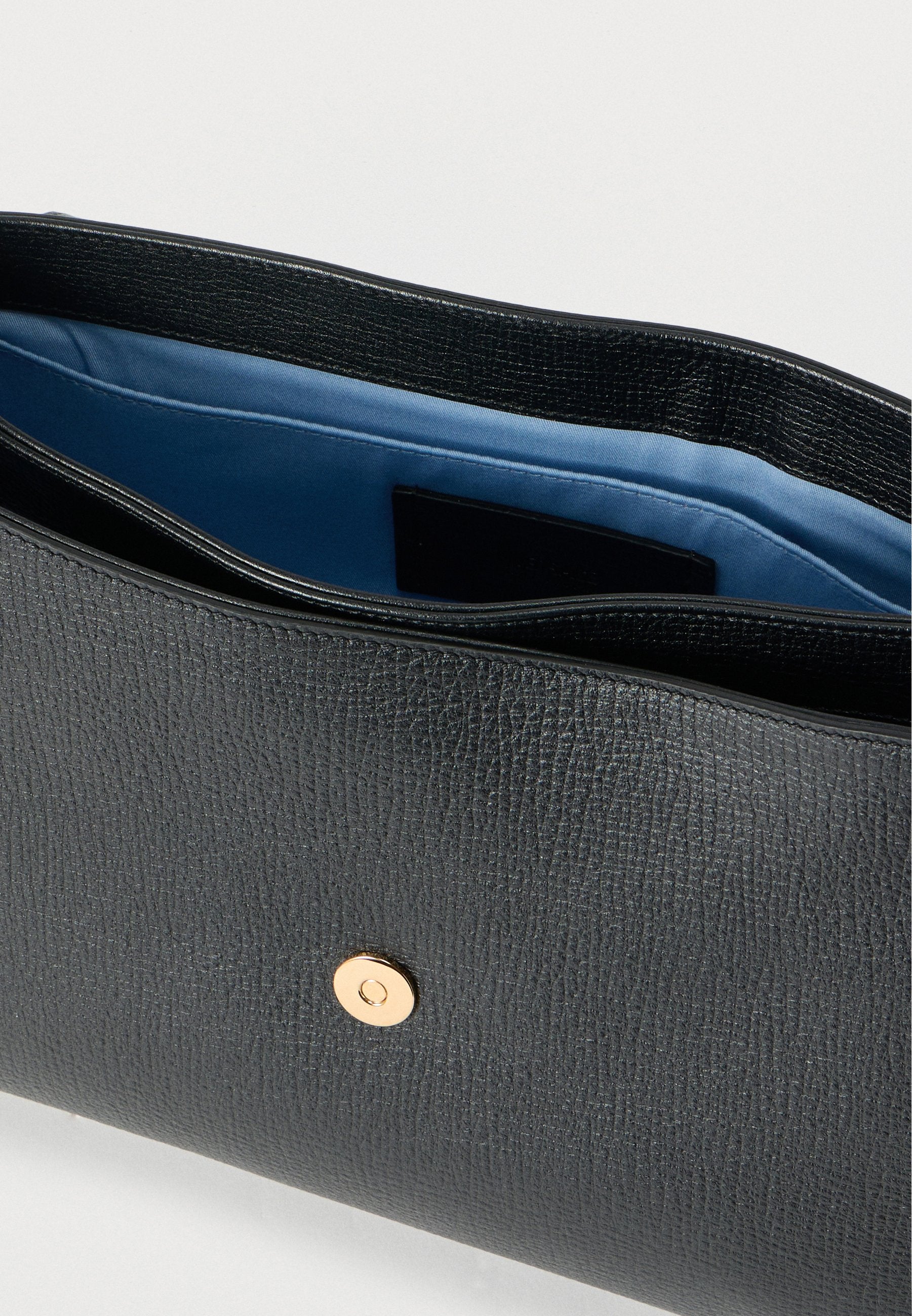 MESSENGER UNISEX - Cross body bag - black/gold-coloured