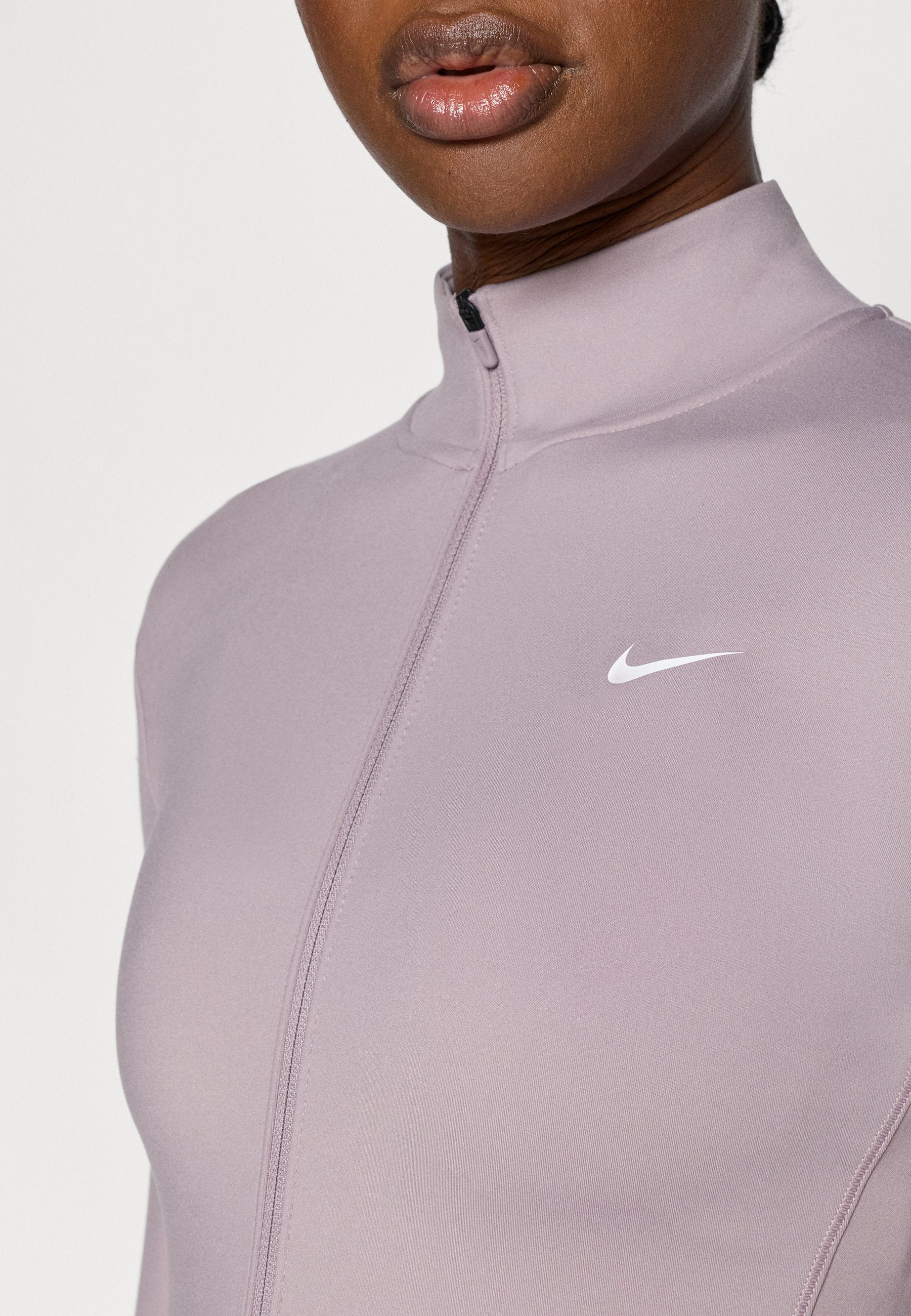 ONE FITTED  - Training jacket - light violet ore/white