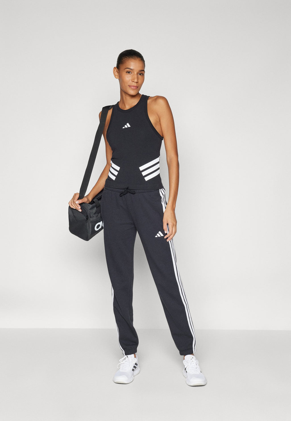 FUTURE ICONS THREE STRIPES - Top - black