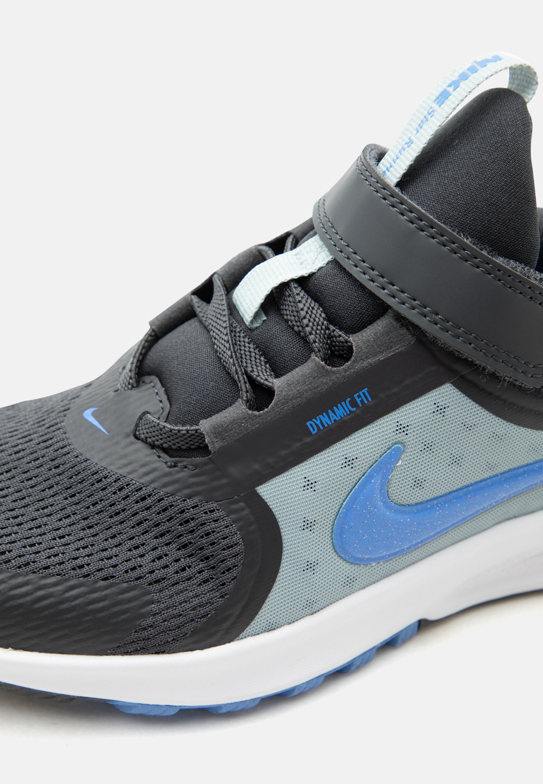 STAR RUNNER 5 UNISEX - أحذية جري على الطرق - رمادي غامق/كريستال أزرق/حجر بركاني فاتح/غبار فوتون