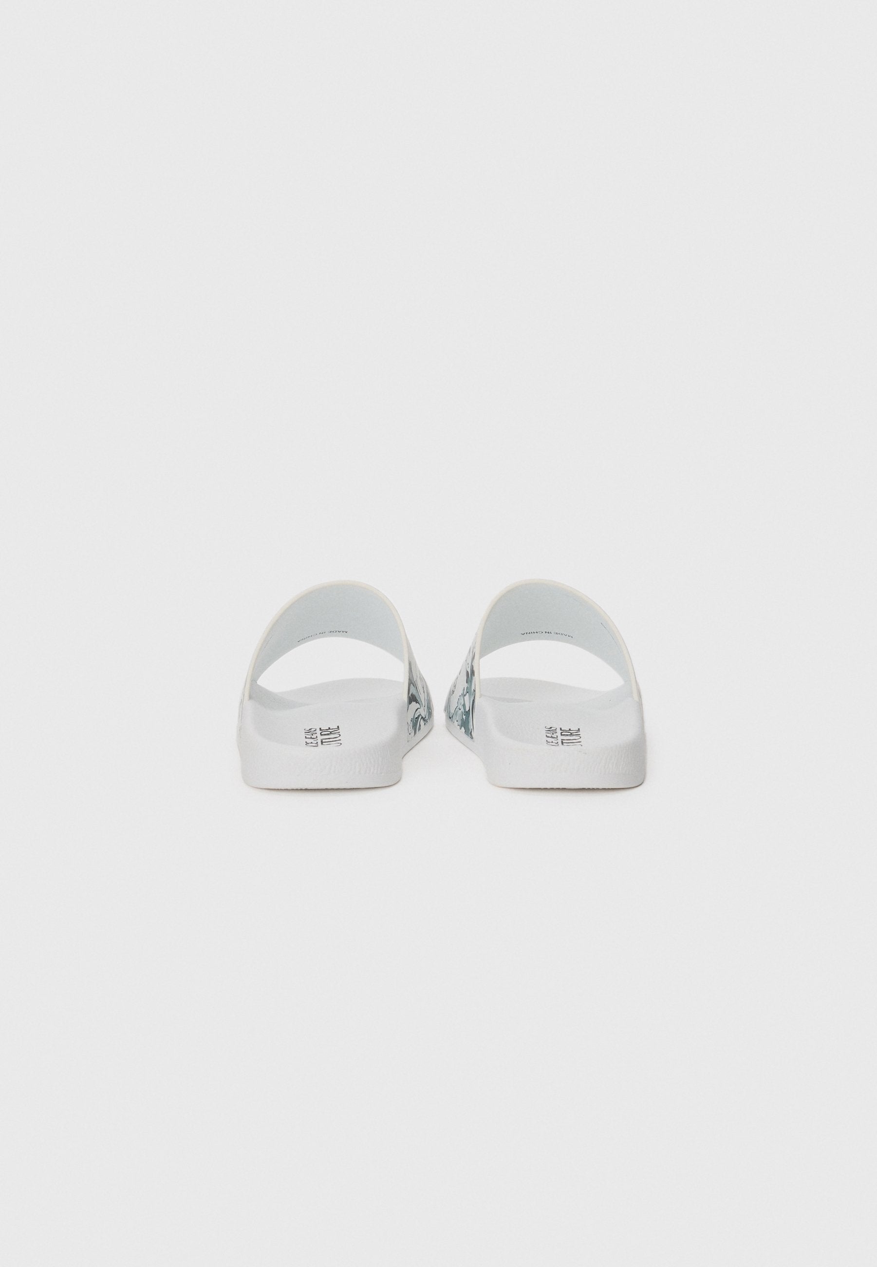 Pool slides - white/multi-coloured