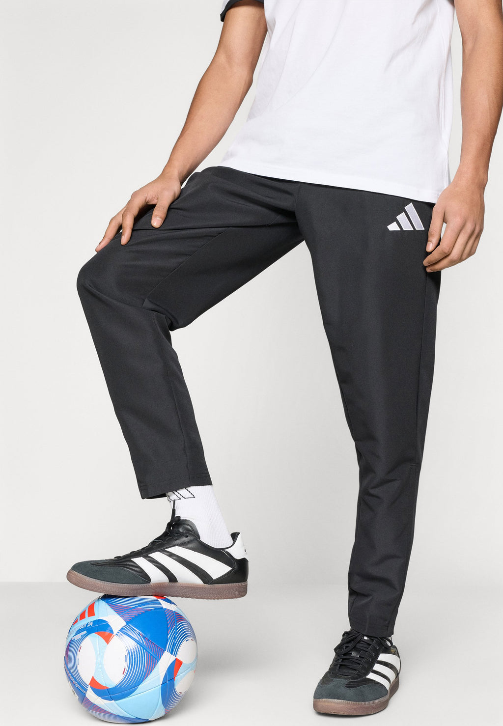 ENTRADA26 PRESENTATION PANTS - Tracksuit bottoms - black/white