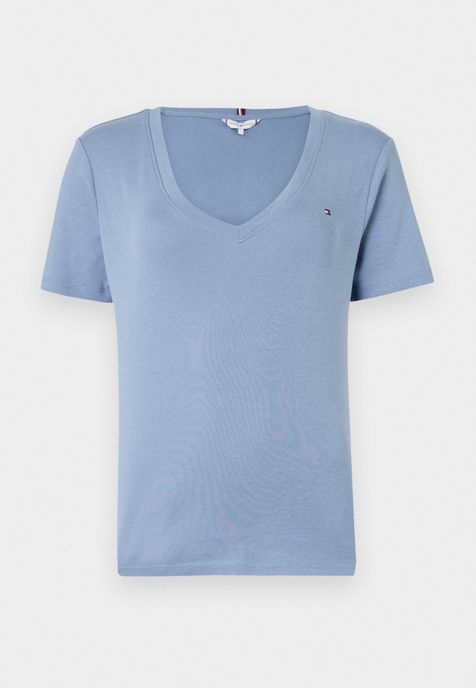 SLIM CODY V NECK - Basic T-shirt - clear water