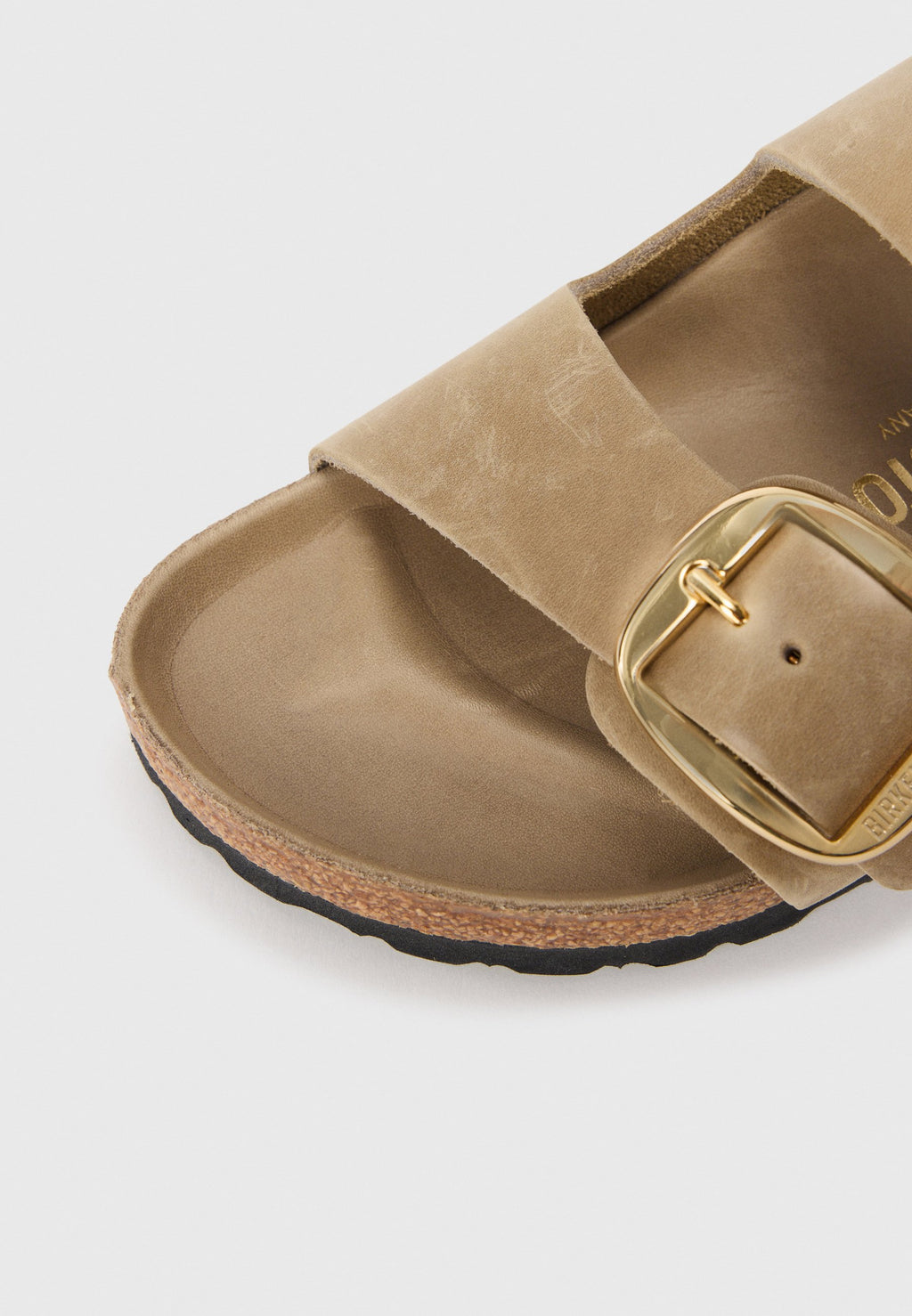 MILANO BIG BUCKLE LEOI TABACCO BROWN HEXN REGULAR - Sandals - tabacco brown