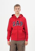 HERITAGE LOGO - Zip-up sweatshirt - red apple