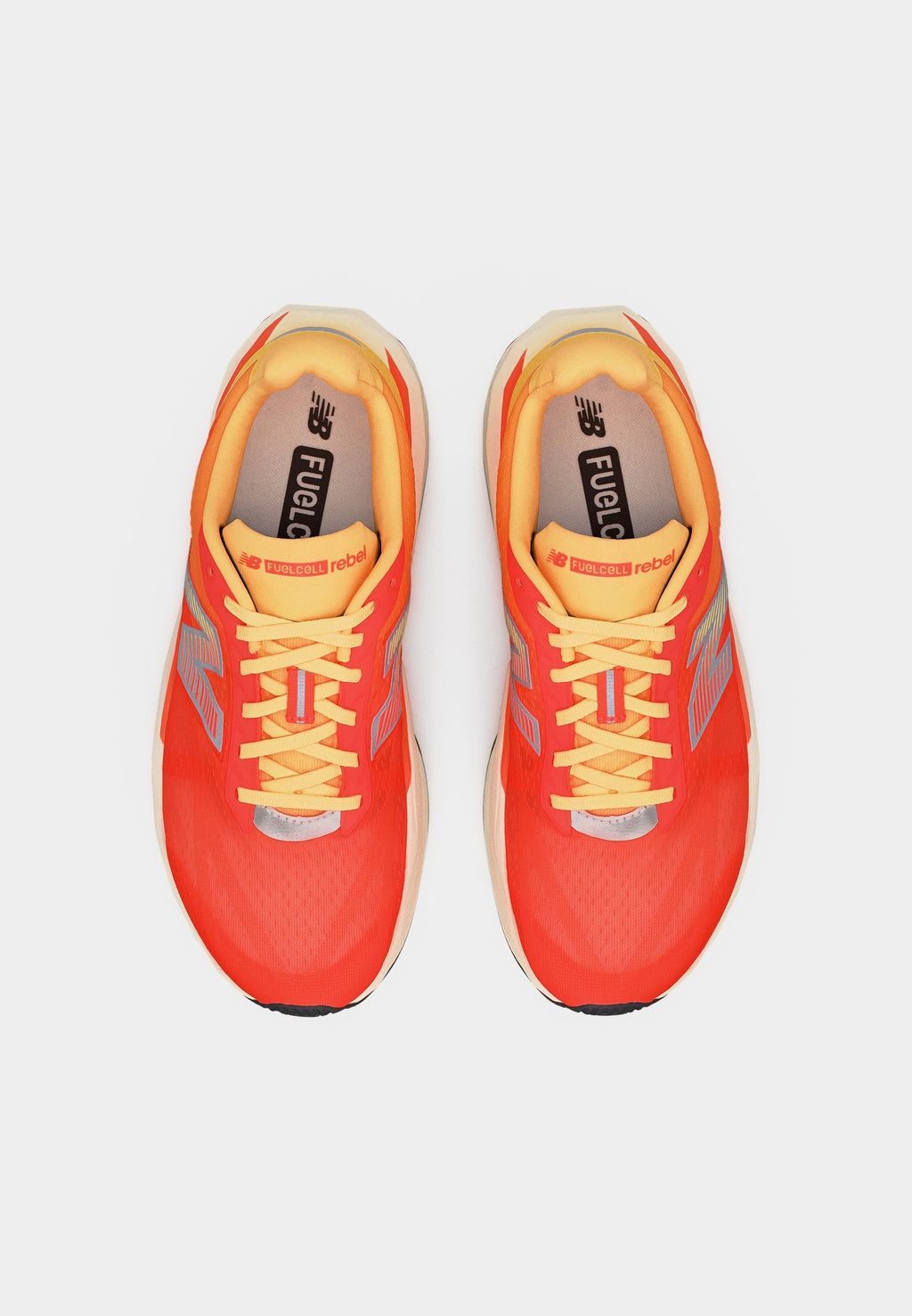 REBEL V5 - Road running shoes - tangerine heat