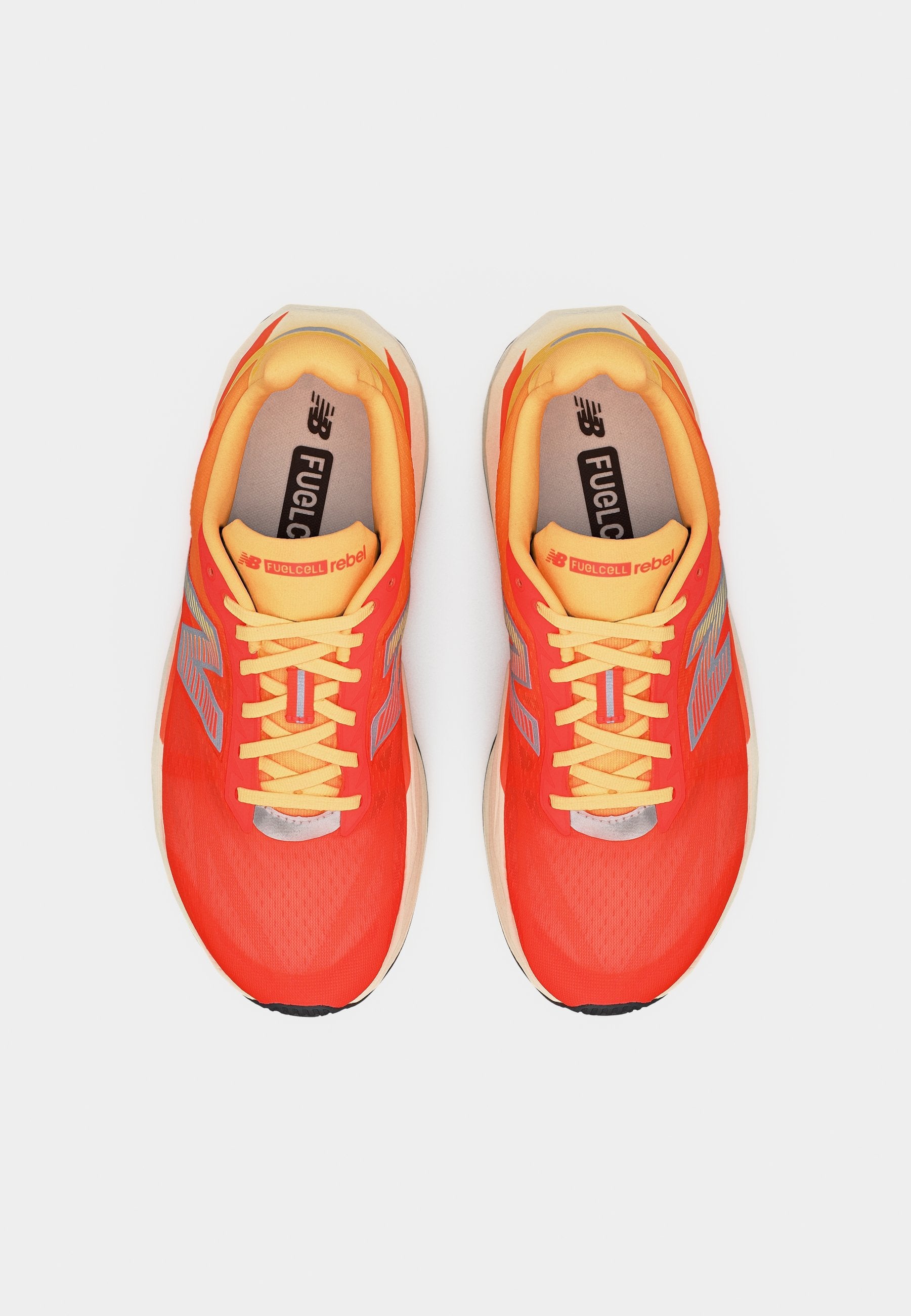 REBEL V5 - Road running shoes - tangerine heat