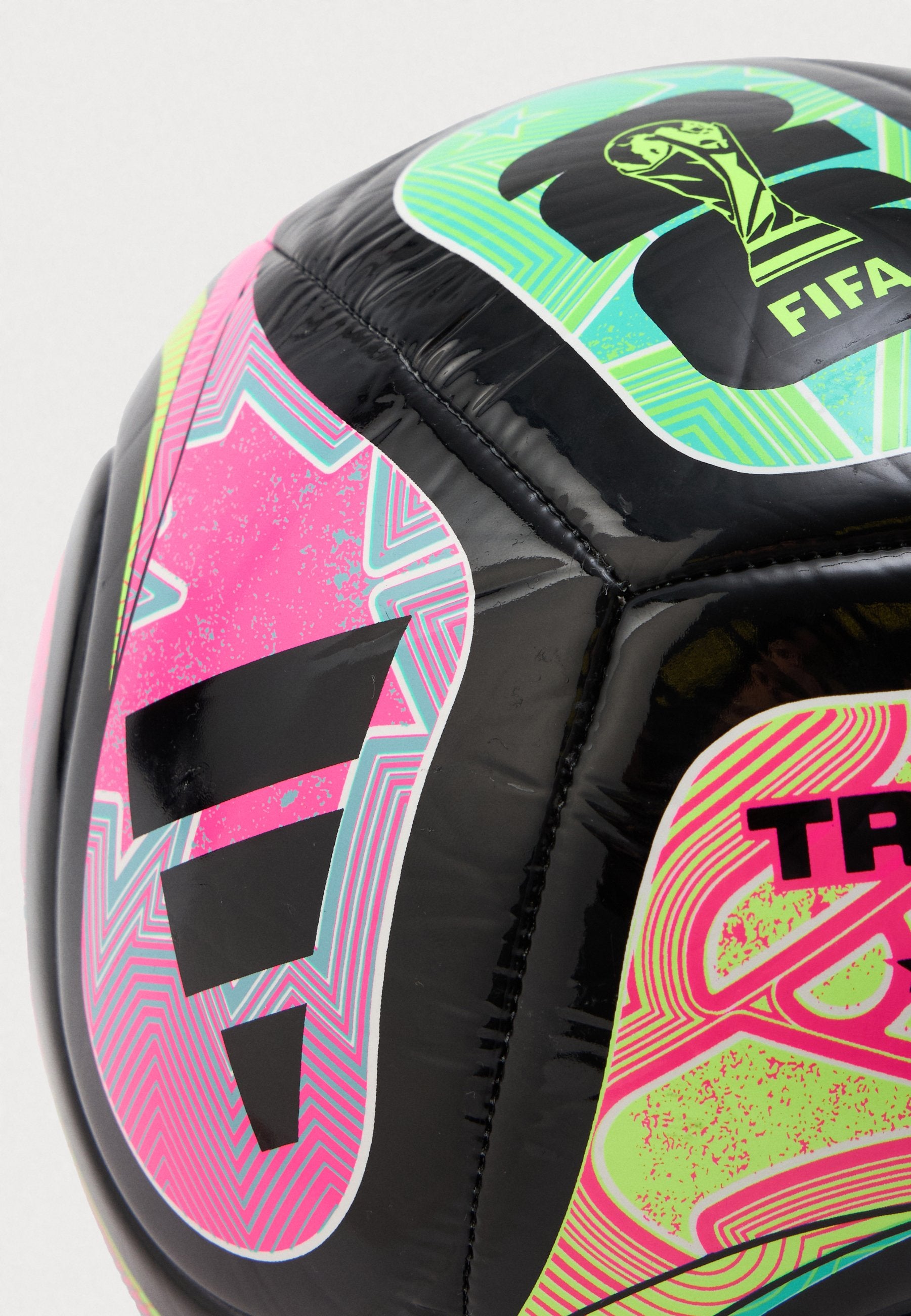 WORLD CUP PRO BEACH - Football - black/flash aqua/lucid pink/lucid lemon