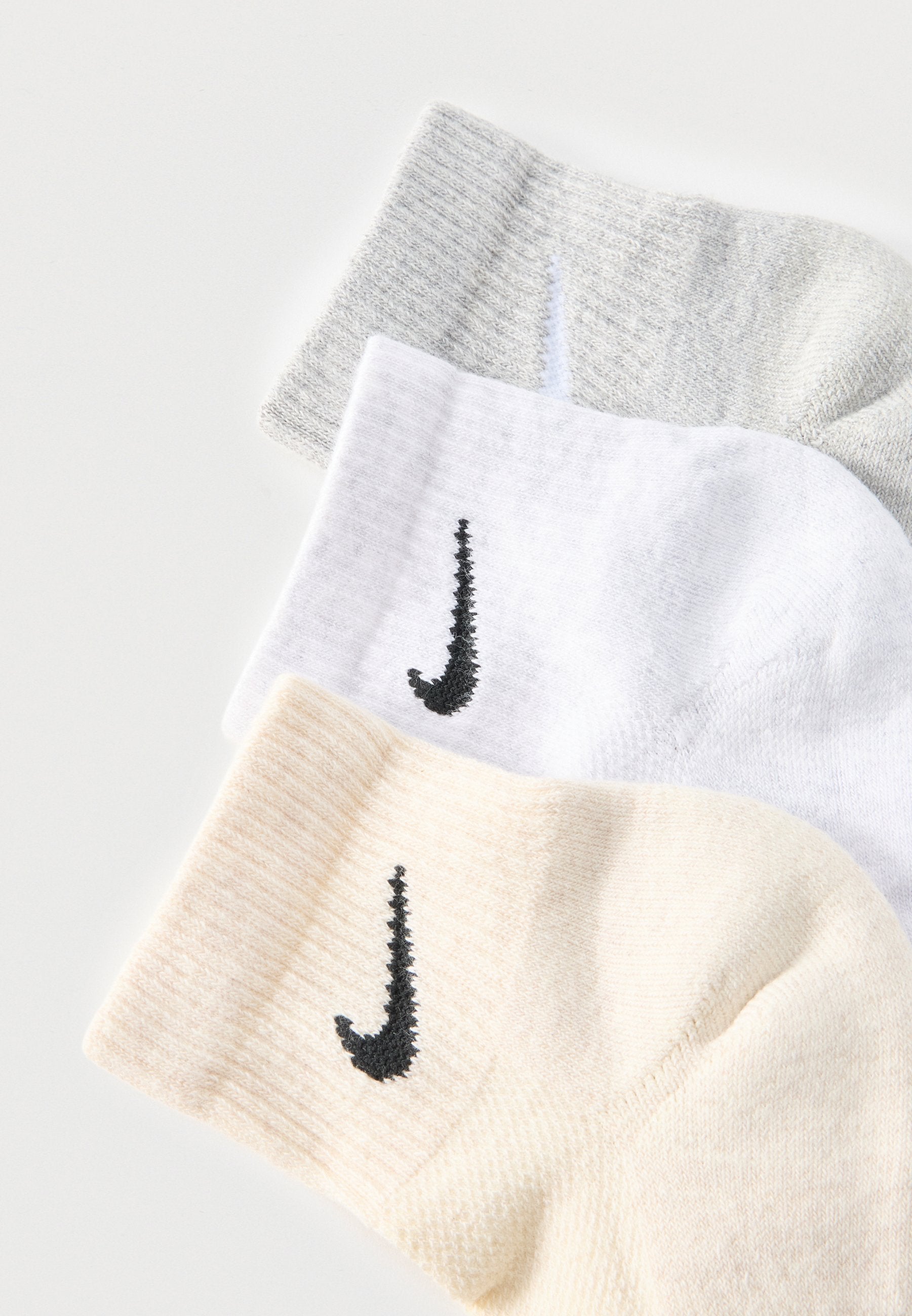 UNISEX 3 PACK - Sports socks - white/beige/multi-coloured