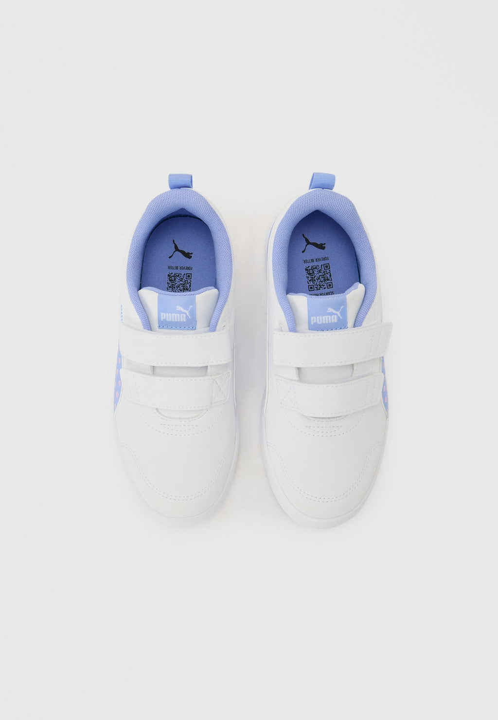 COURTFLEX V3 UNISEX - Training shoe - white/intense lavender/pink shimmer