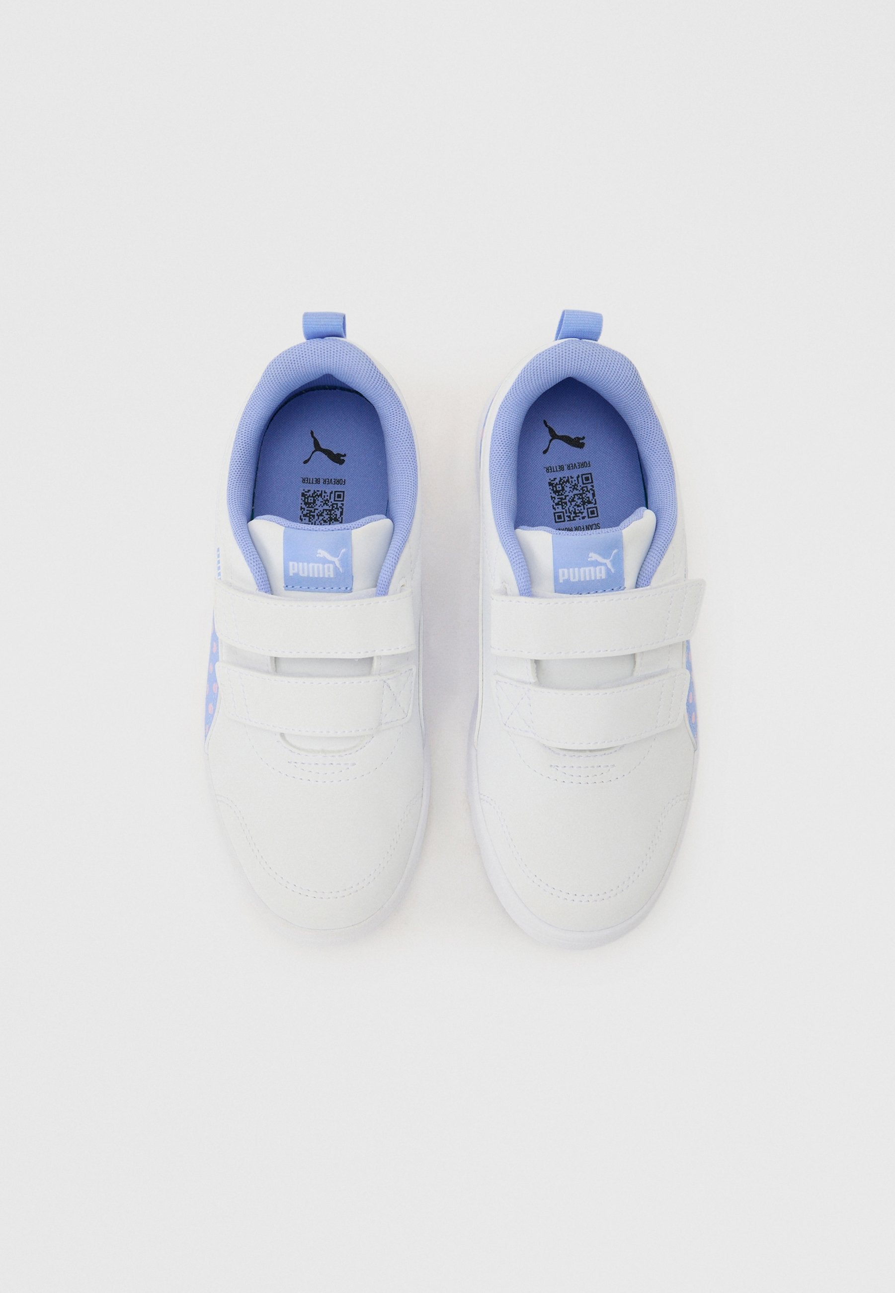 COURTFLEX V3 UNISEX - Training shoe - white/intense lavender/pink shimmer