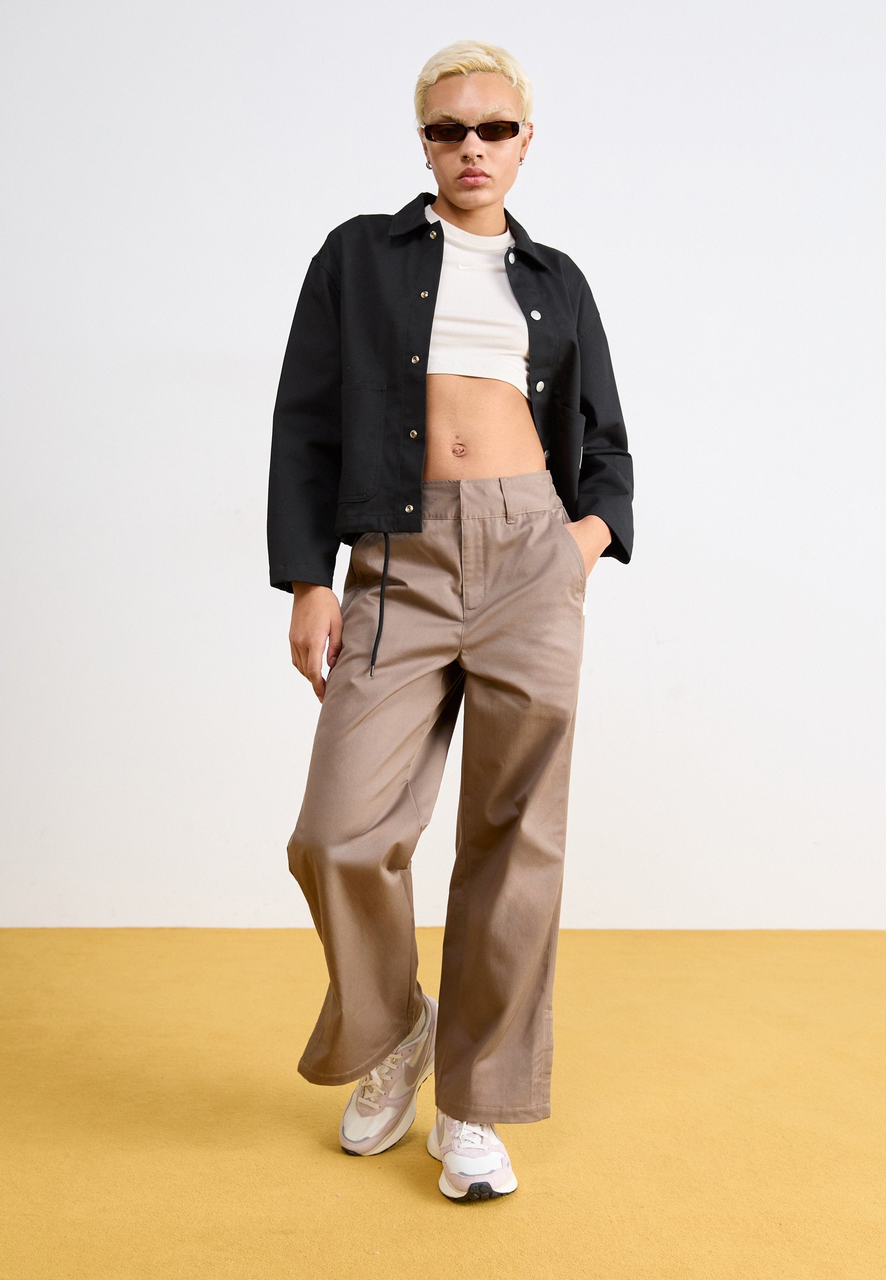 SPORTSWEAR COLLECTION - Trousers - mink brown/college grey