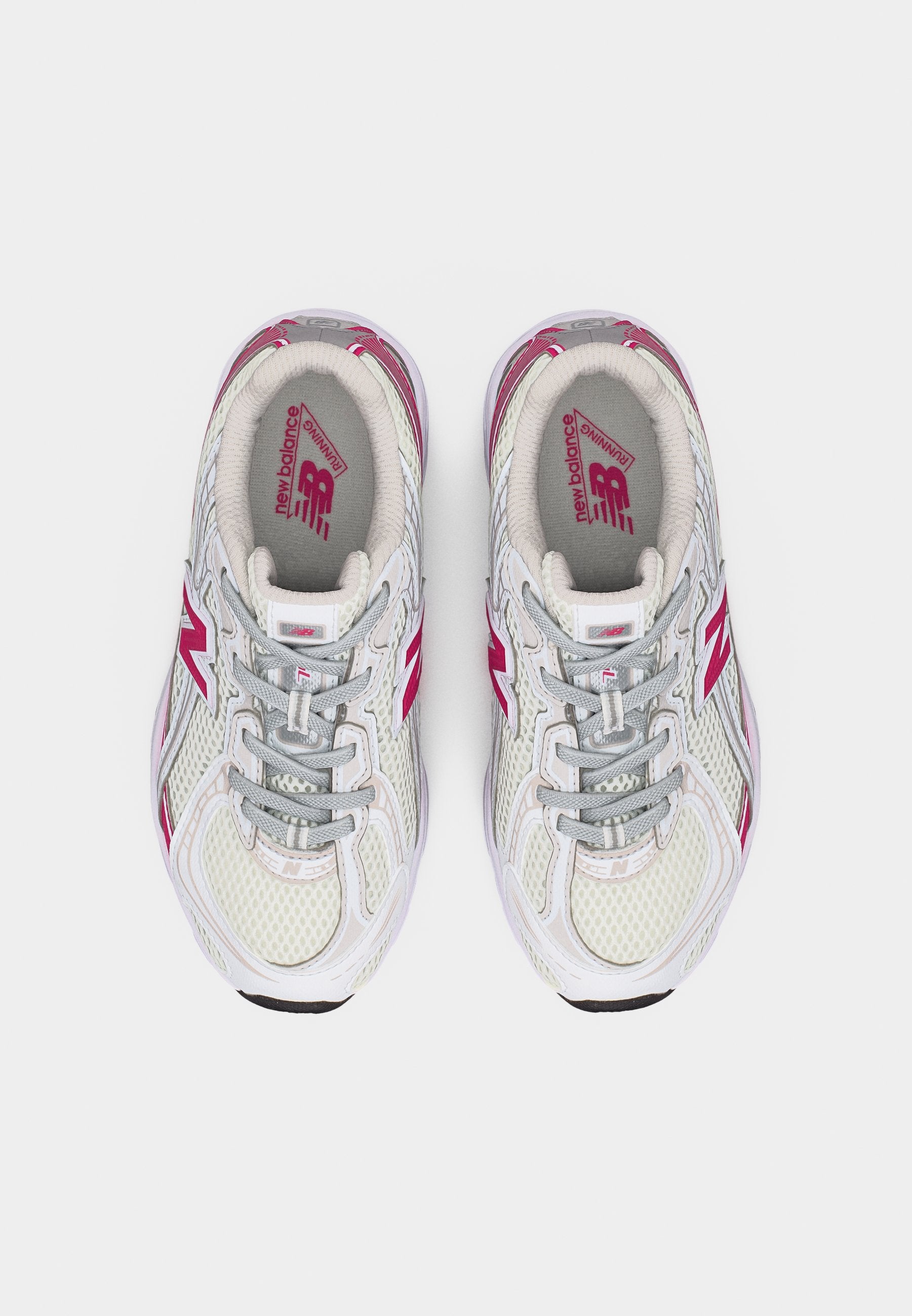 740 UNISEX - Trainers - white/carnival pink