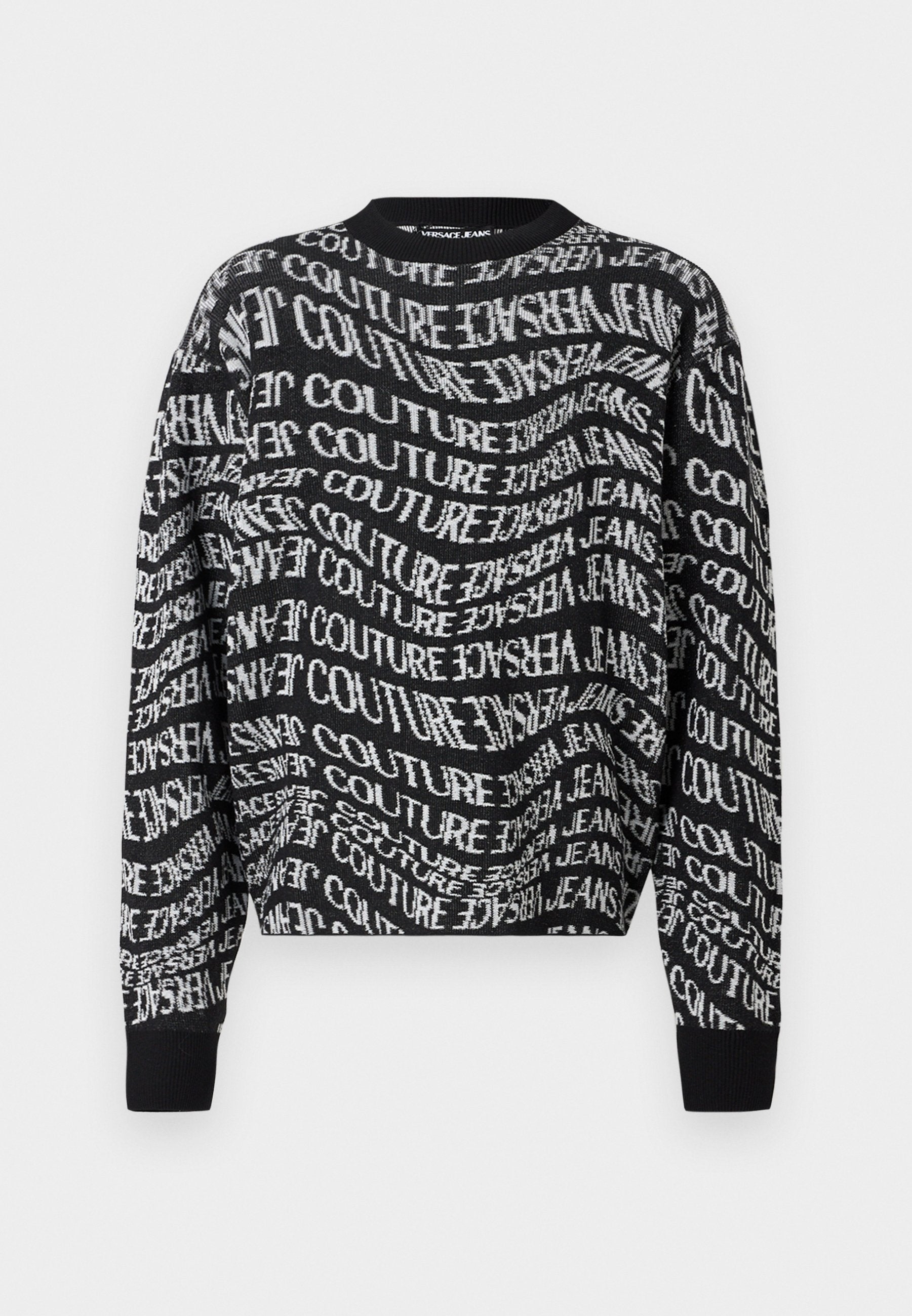 LOGO LIQUIFY - Jumper - black/white