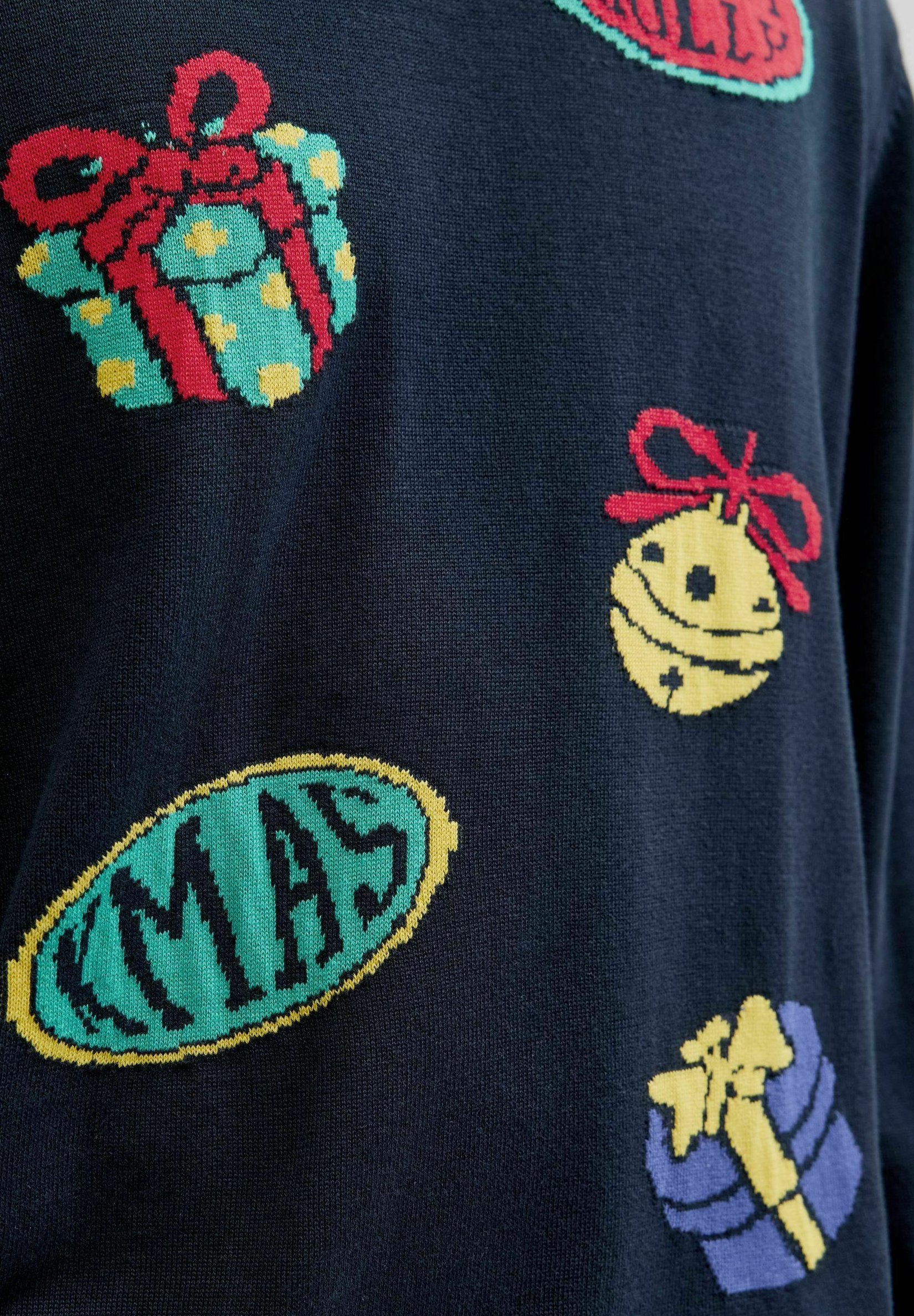 Knitted X-mas Knitted - Jumper - sky captain