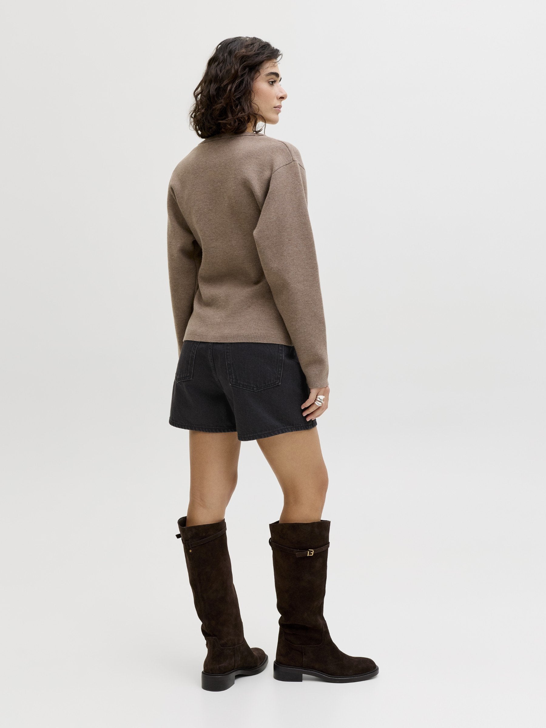 JXGRETA - Skort - black denim