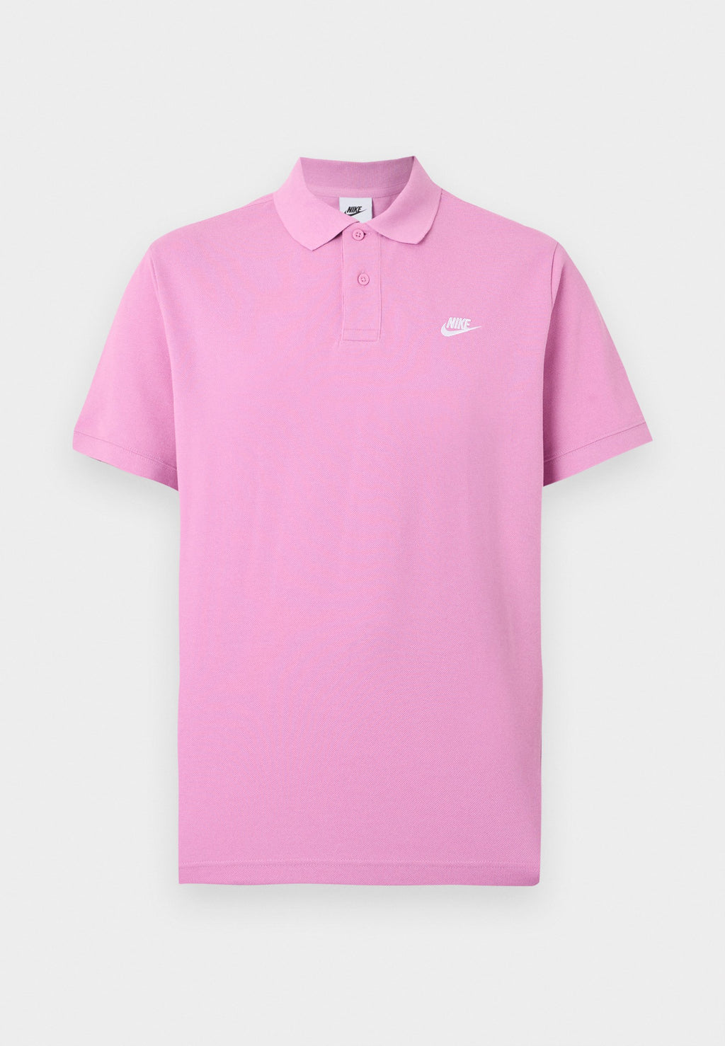 Polo shirt - magenta/white