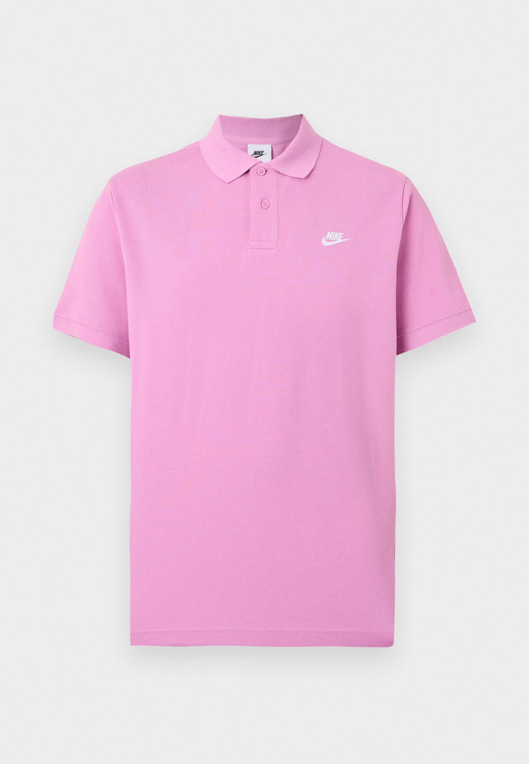 Polo shirt - magenta/white
