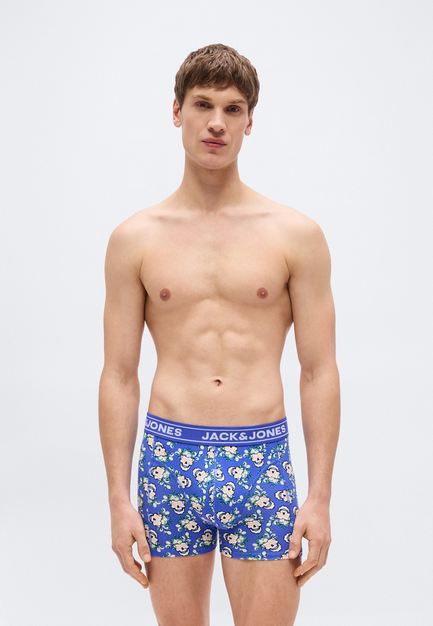 JACKINGSTON SKULL TRUNKS 3 PACK - Trunks - dazzling blue/navy