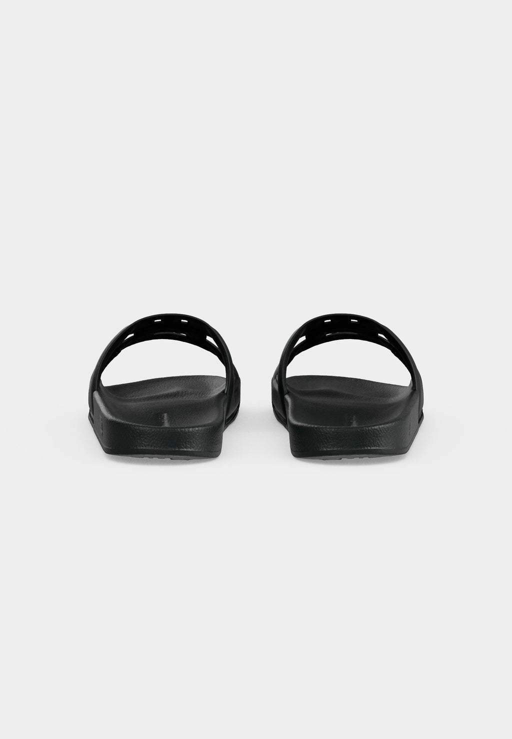 MONOGRAM POOL SLIDE - Mules - black