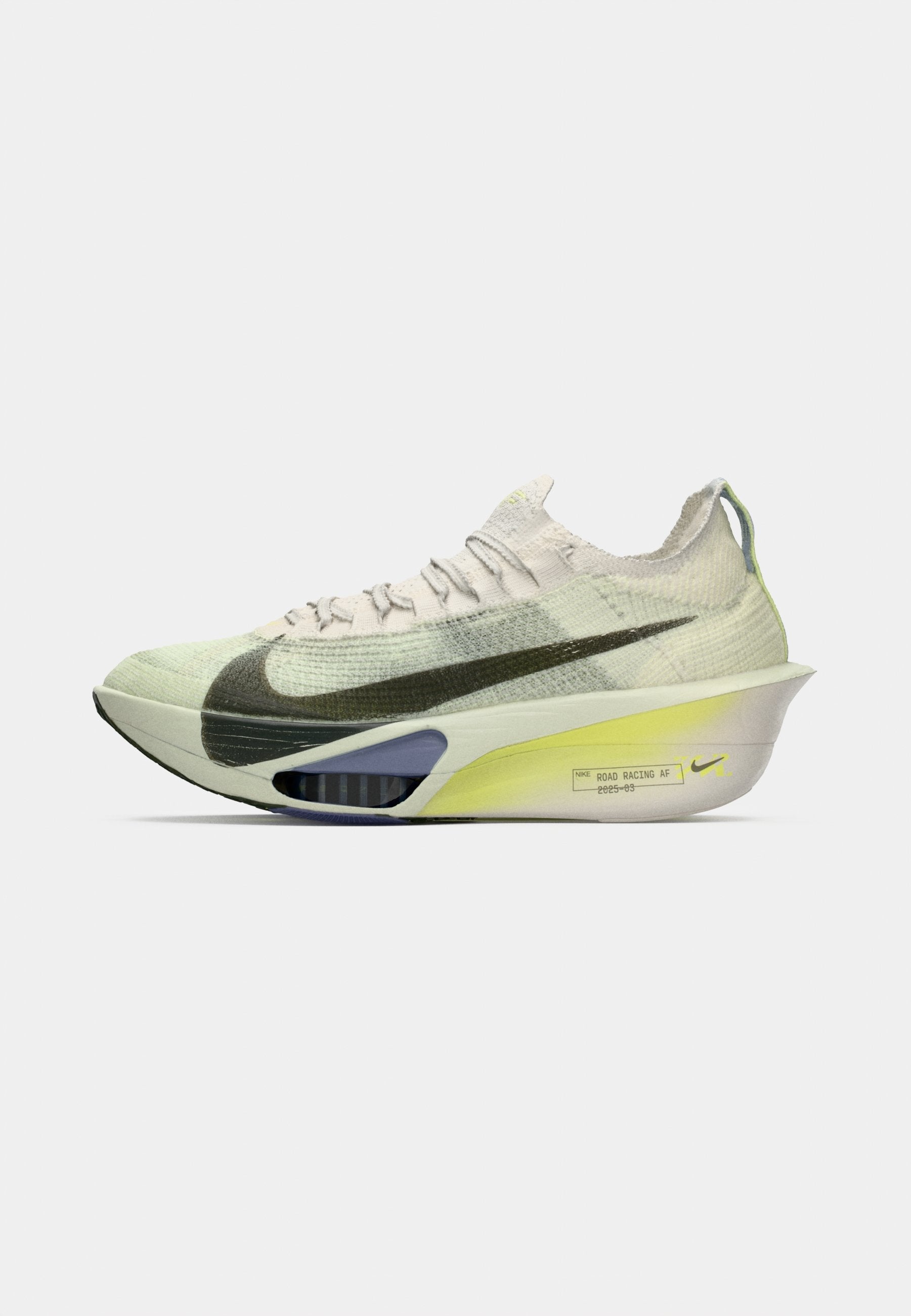 ALPHAFLY 3 - Chaussures de running sur route - phantom/sequoia/ultralime/citron tint/iron purple/football grey