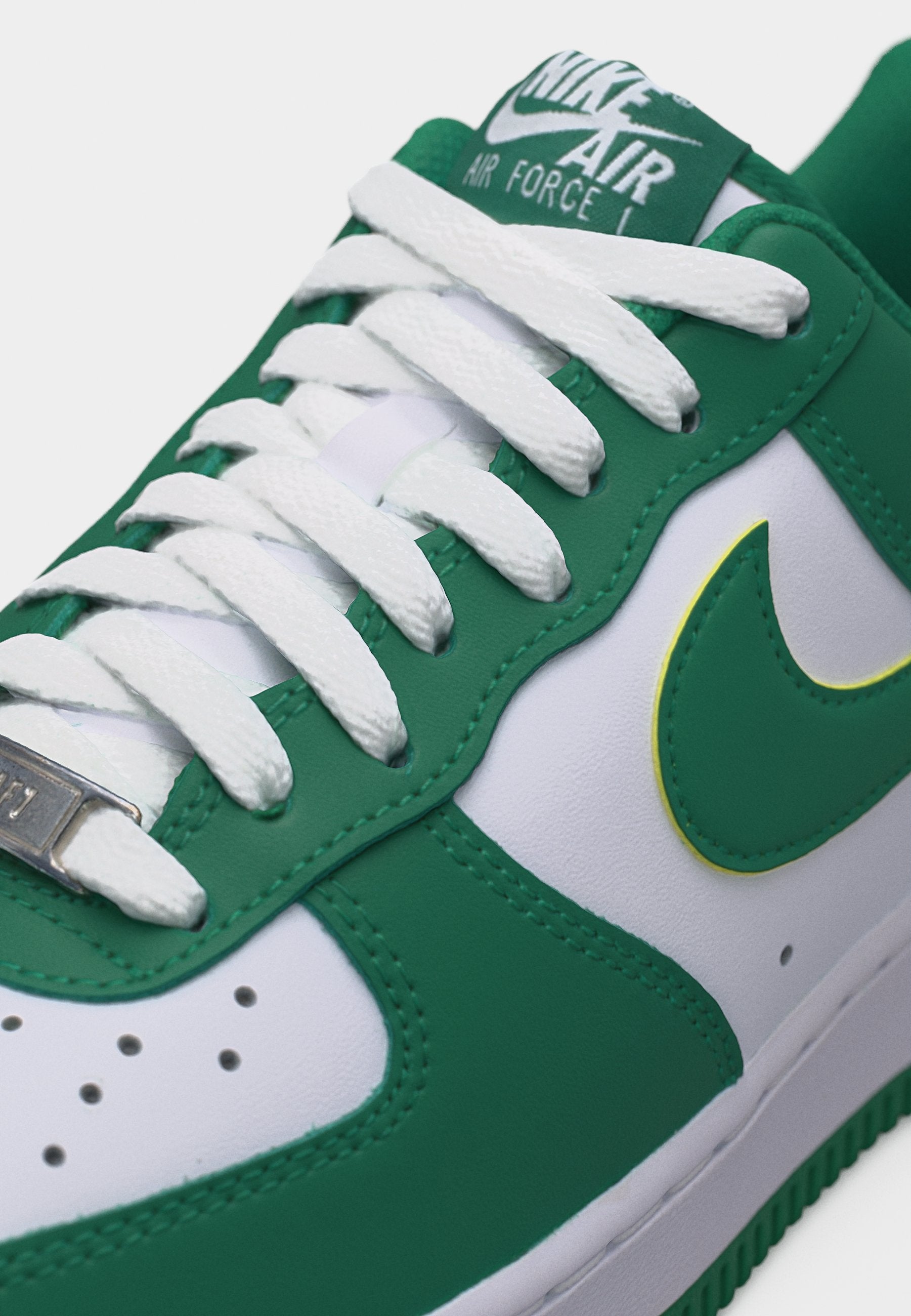 AIR FORCE - Trainers - white/malachite