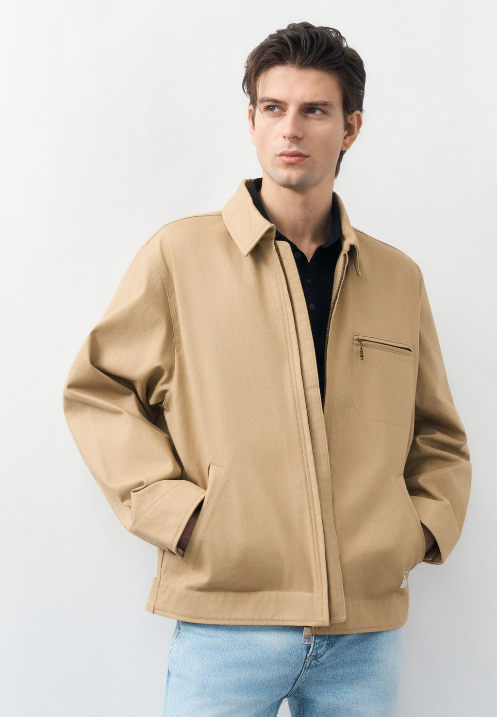 BLAKE - Summer jacket - medium beige
