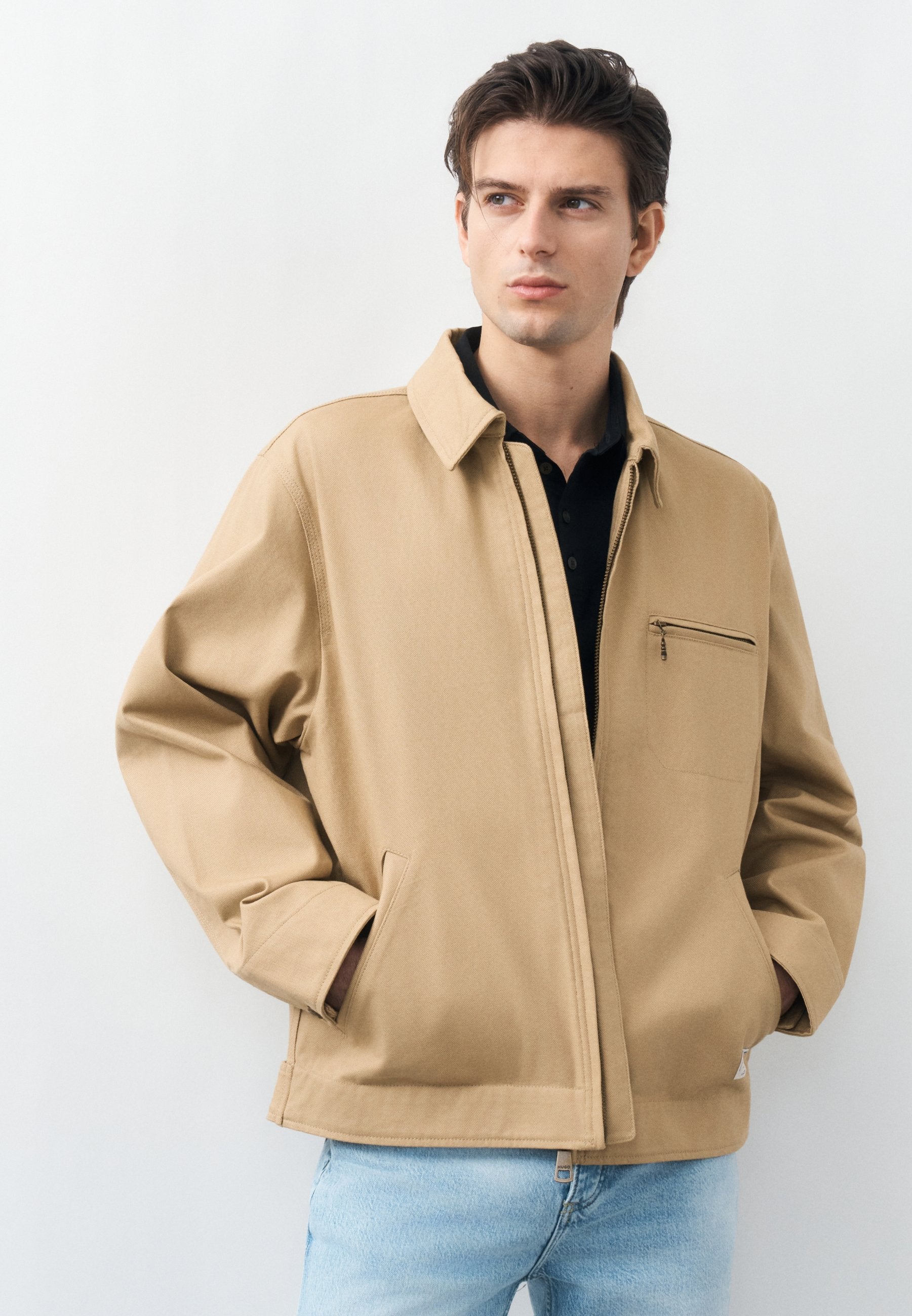 BLAKE - Summer jacket - medium beige
