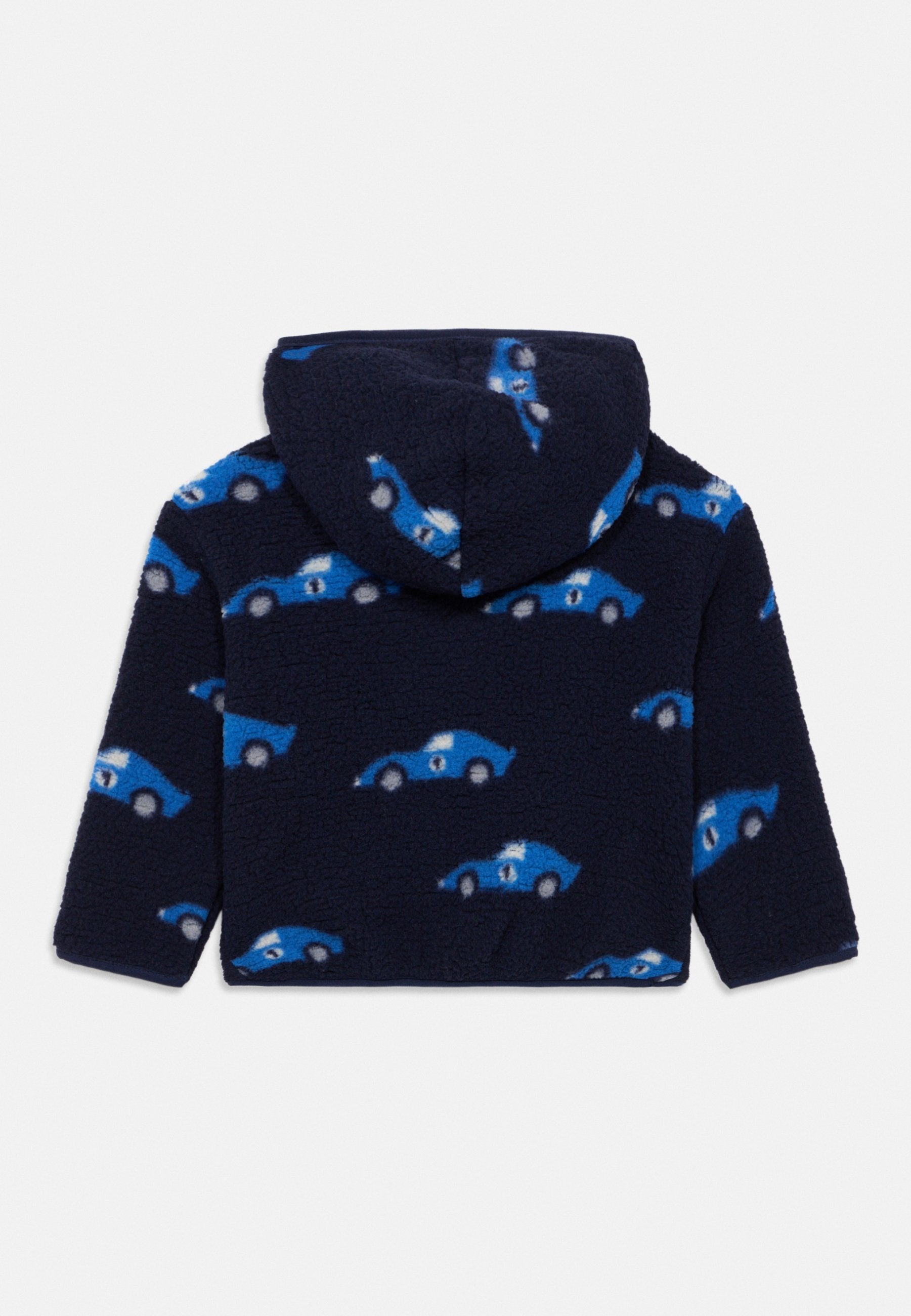 SWEAT À CAPUCHE ZIPPÉ EN SHERPA BÉBÉ ET ENFANT - Veste polaire - bleu foncé