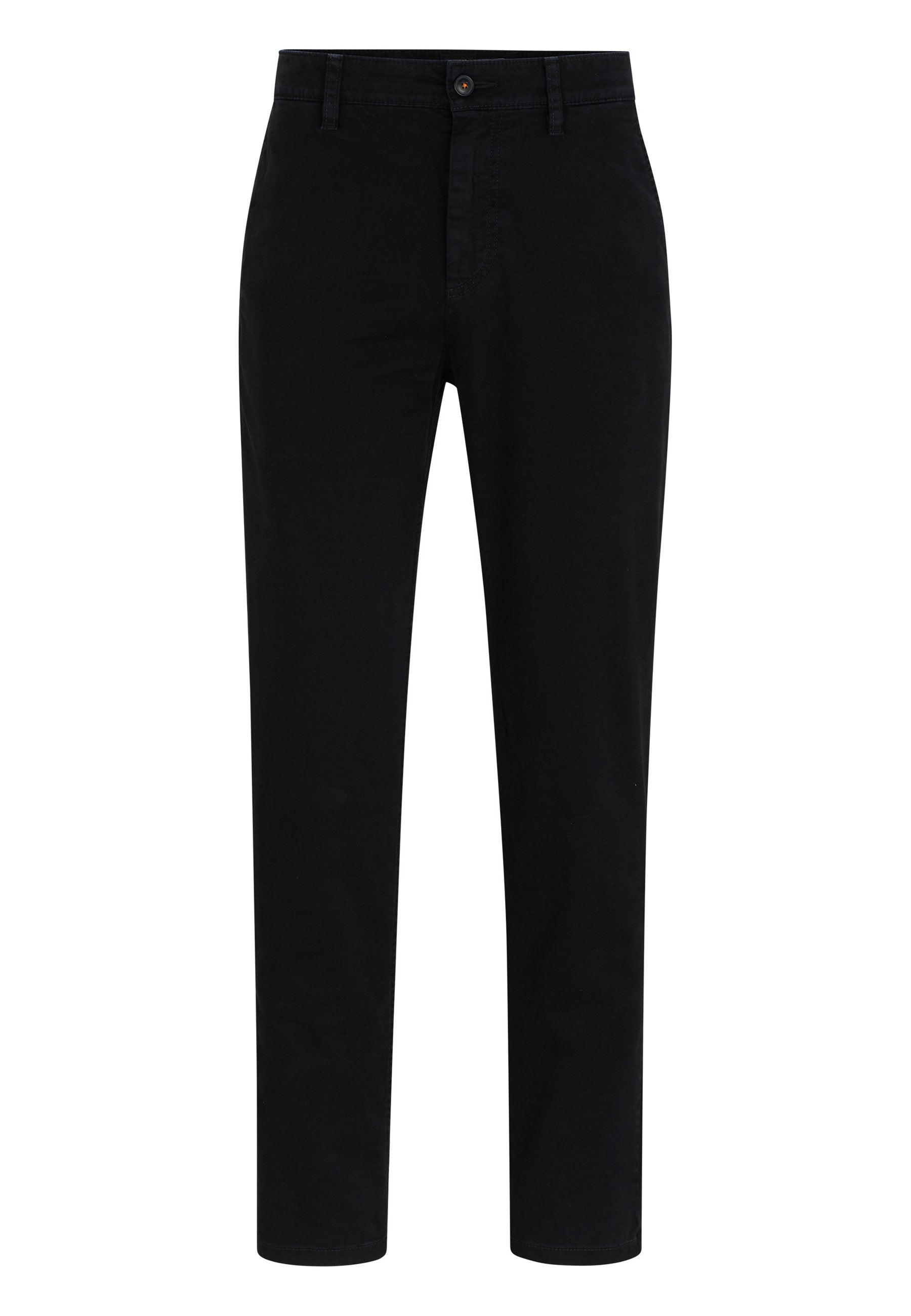 CHINO TAPERED - Chinos - black