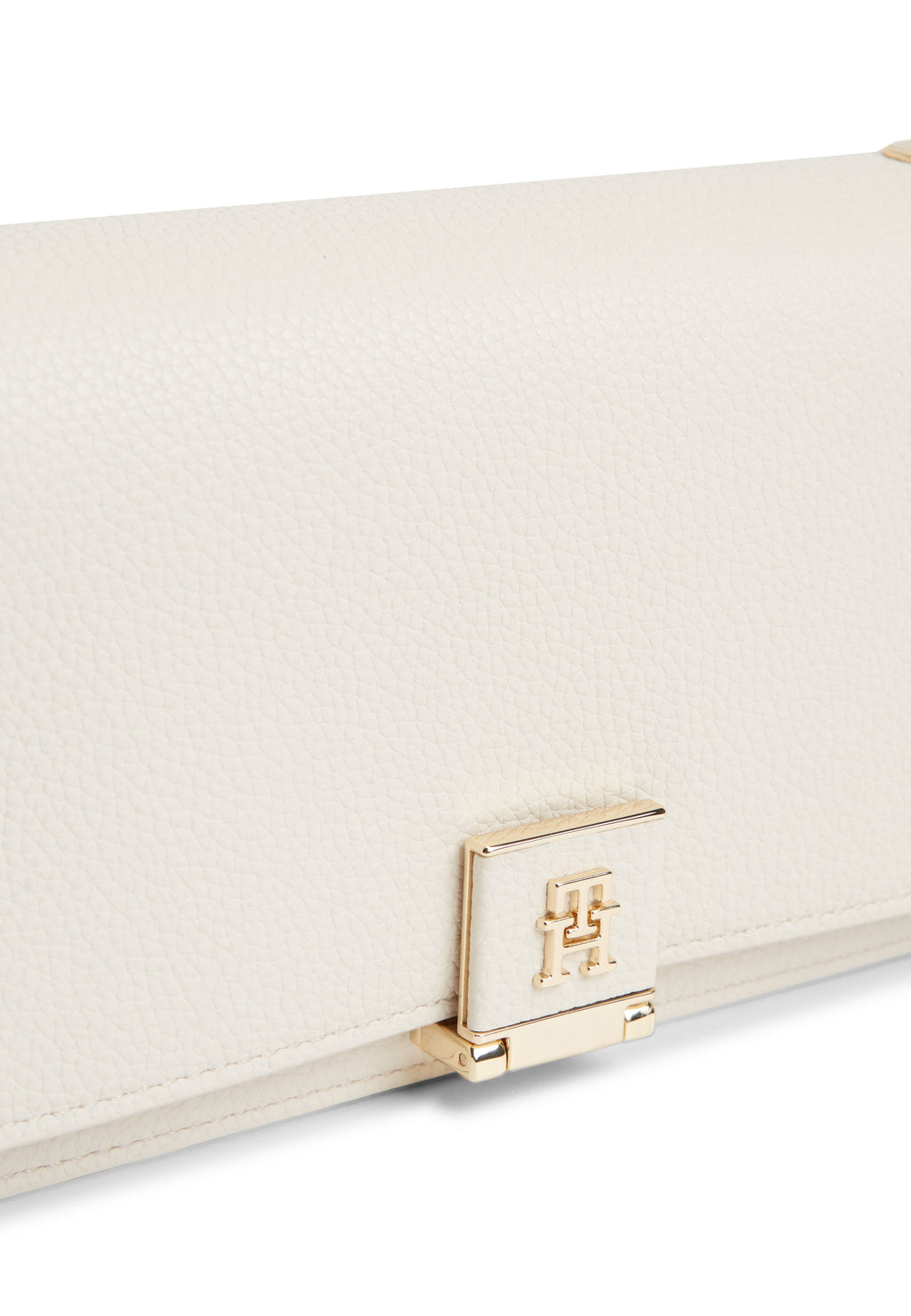 TH MONOGRAM CHAIN STRAP CROSSBODY BAG - Cross body bag - soft cream