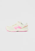 FLASH UNISEX - Road running shoes - sea salt/pink heat/gold-coloured