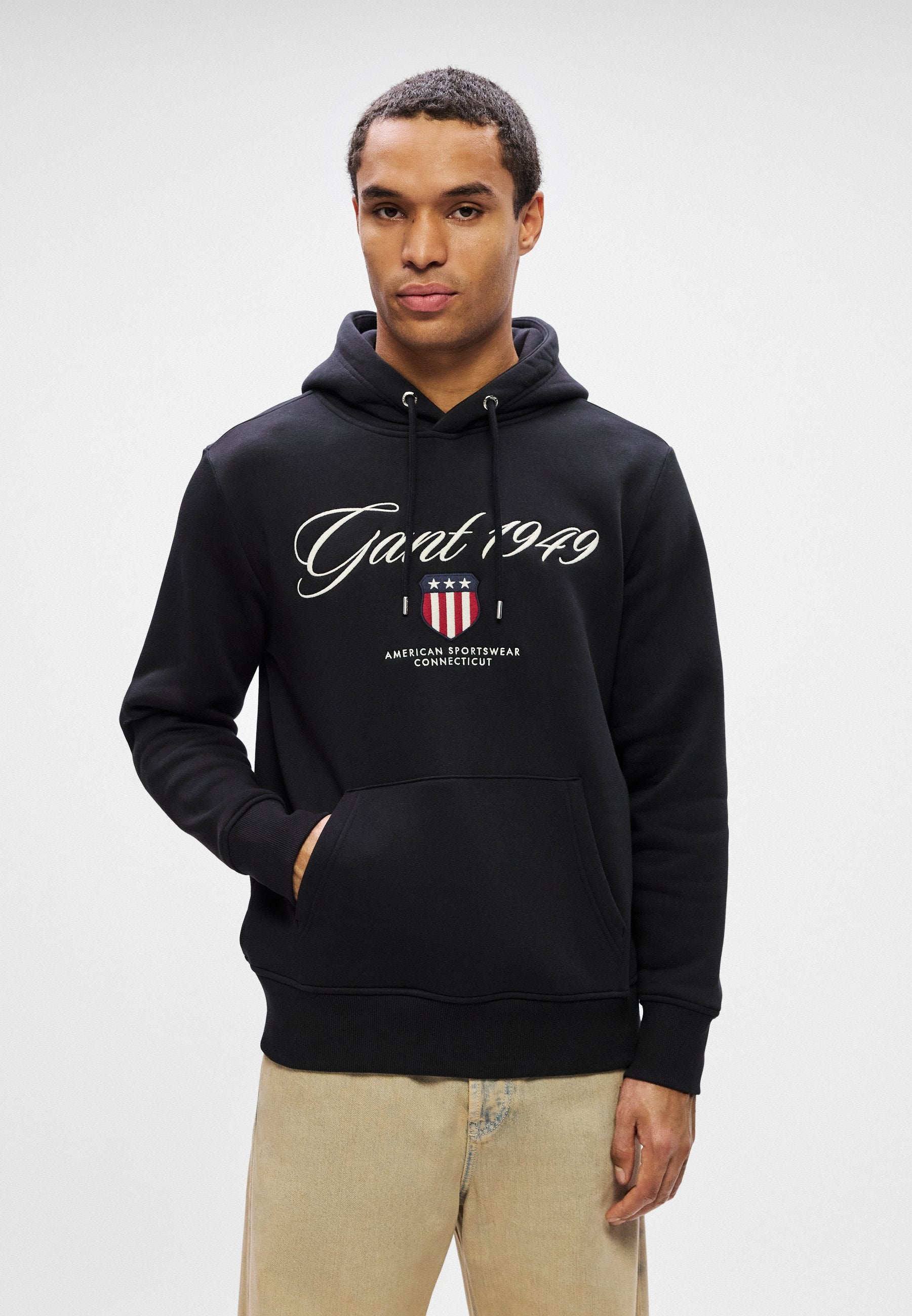 GRAPHIC HOODIE - Hoodie - black