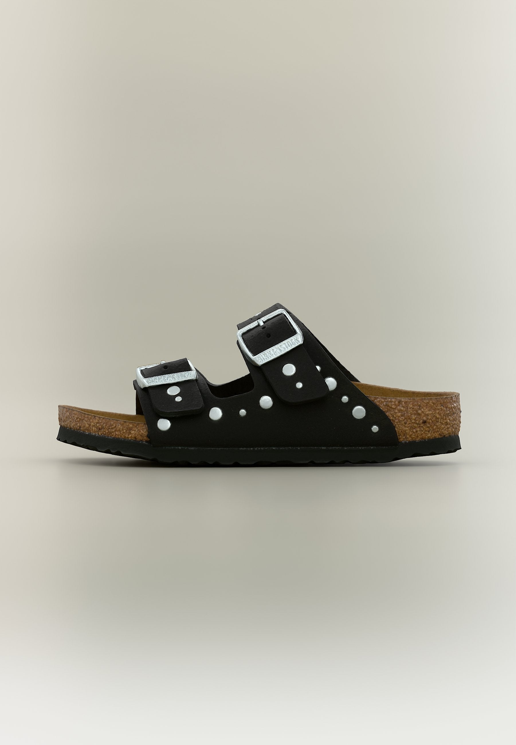 ARIZONA RIVETS KIDS NARROW - Sandals - black