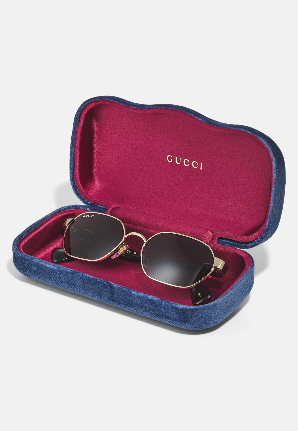 UNISEX - Sunglasses - gold-coloured/black/grey