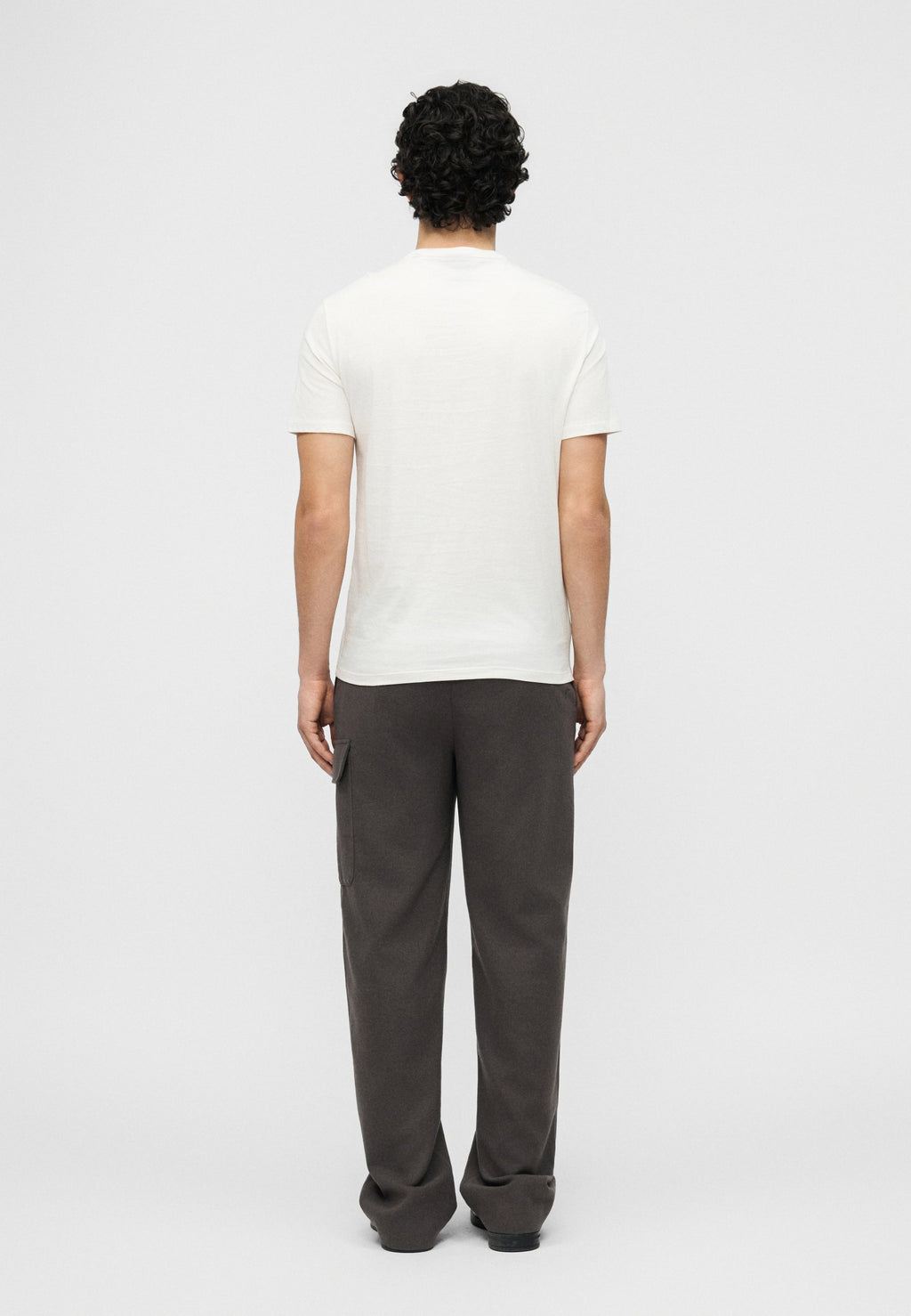 T-SHIRT SLIM FIT - Print T-shirt - cream