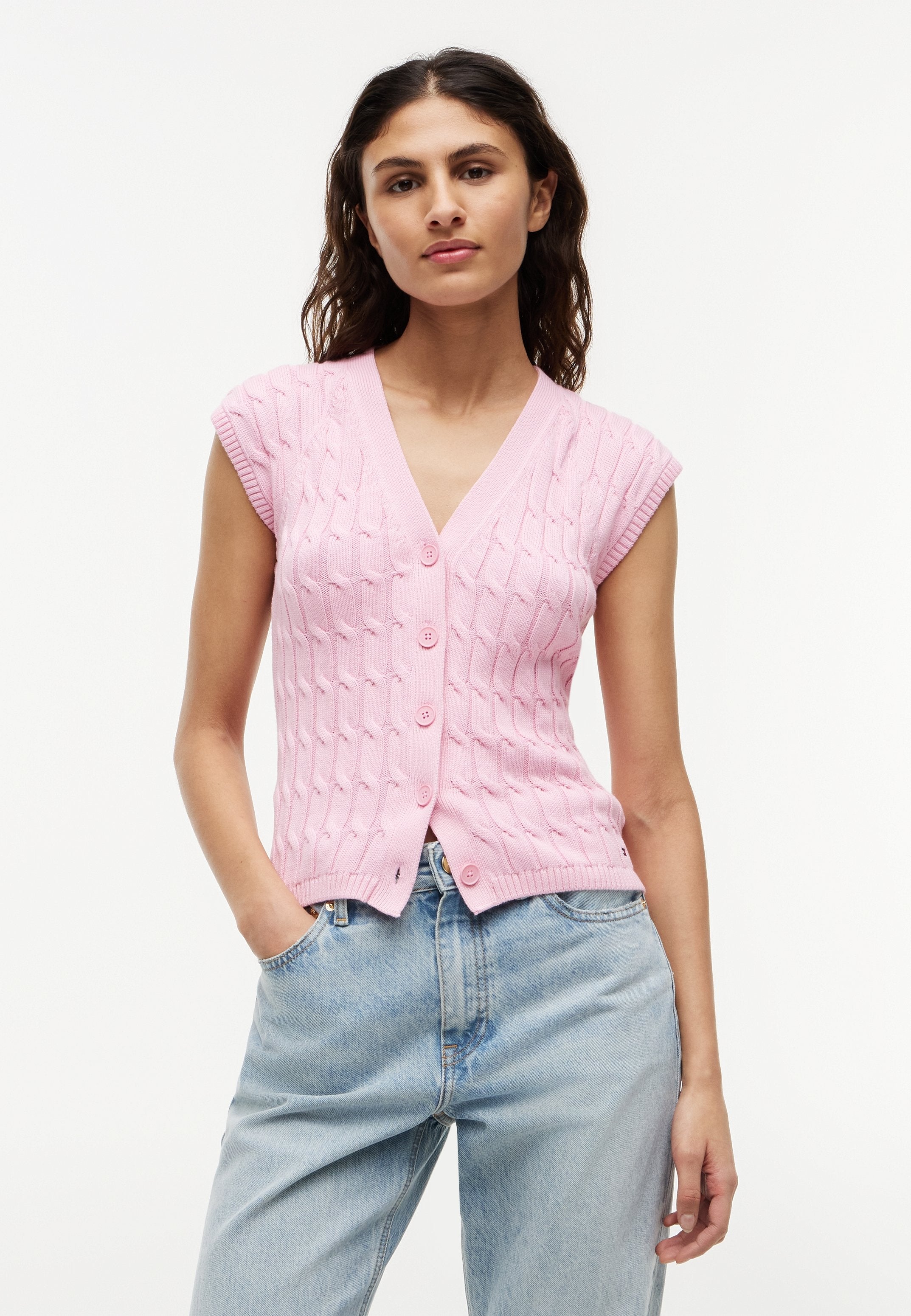 Cardigan - classic pink