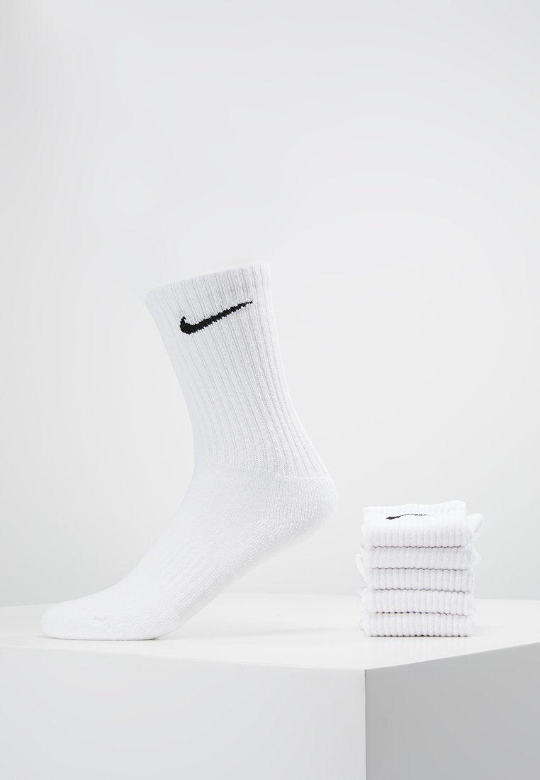 EVERYDAY CUSH CREW UNISEX 6 PACK  - Sports socks - white/black