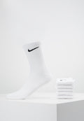 EVERYDAY CUSH CREW UNISEX 6 PACK  - Sports socks - white/black