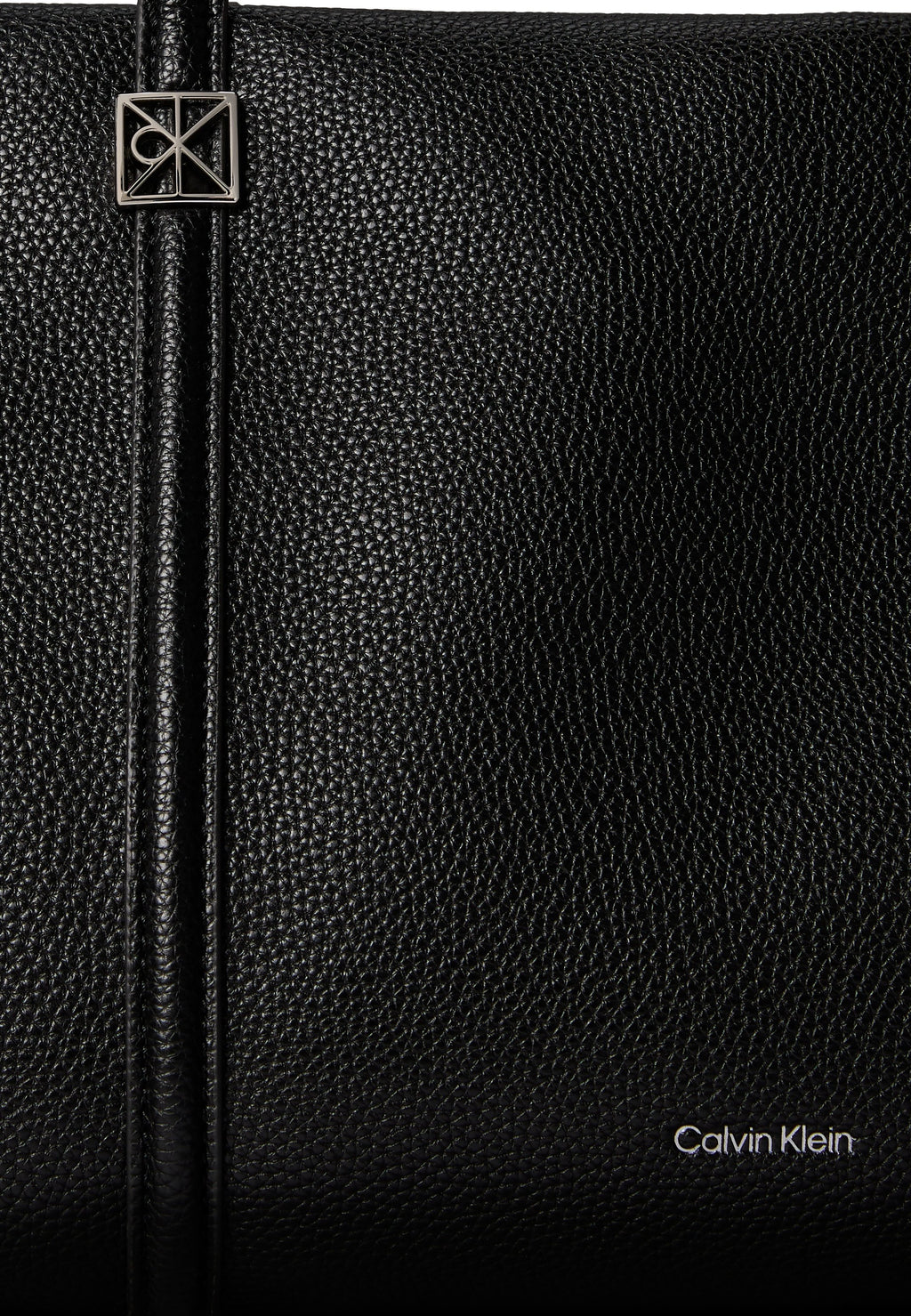 EMBLEM PEBBLE TOTE - Handbag - black