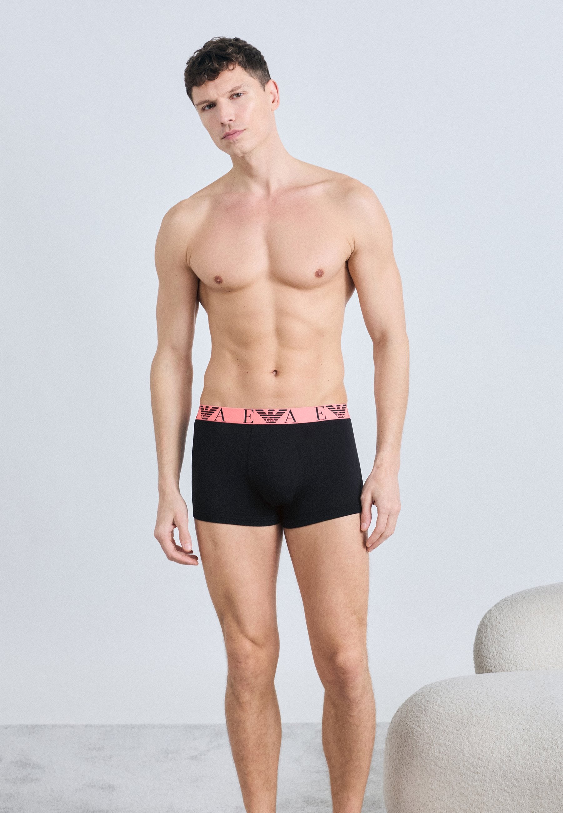 BOLD MONOGRAM TRUNK 6 PACK - Trunks - black/blue