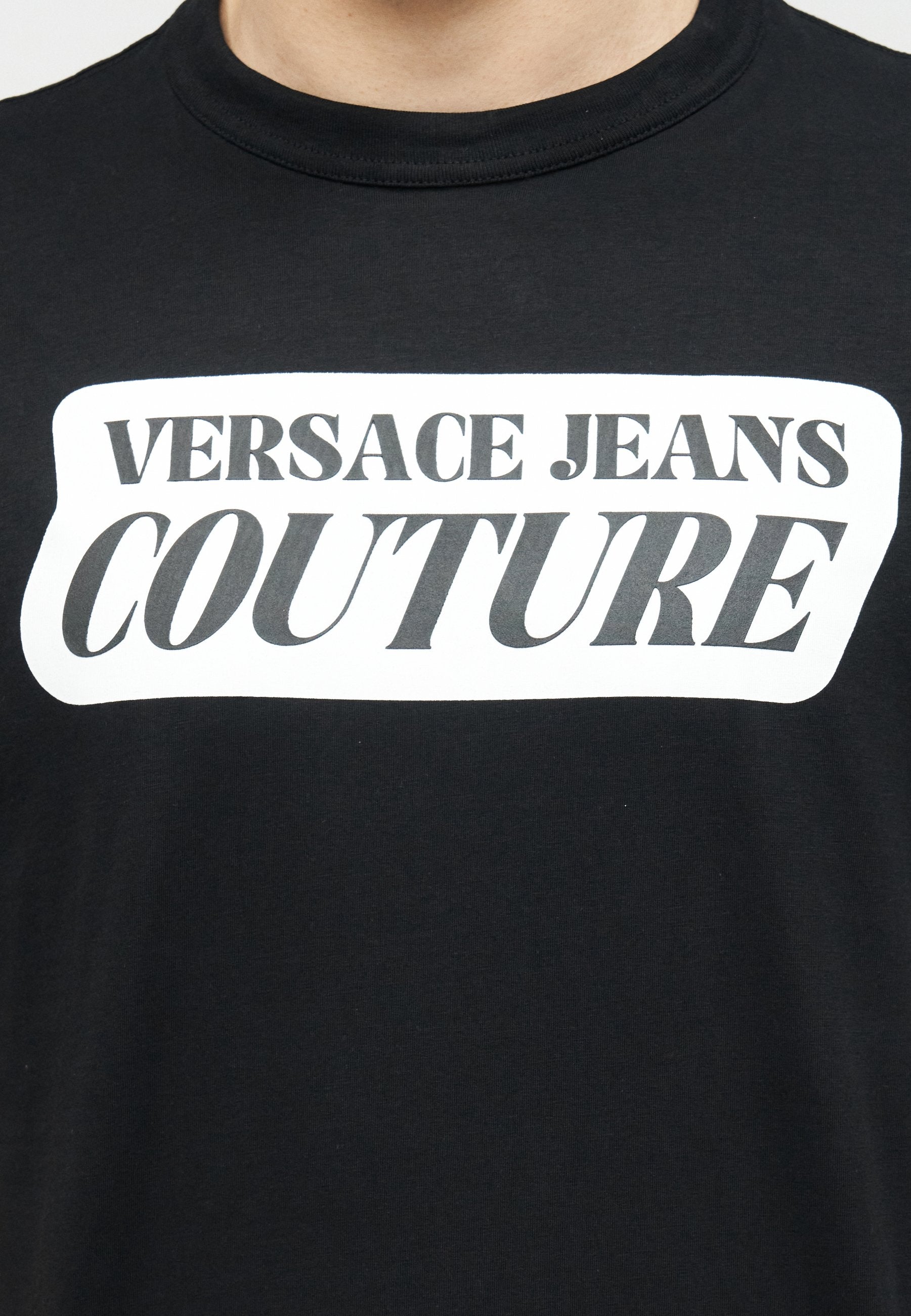 Print T-shirt - black