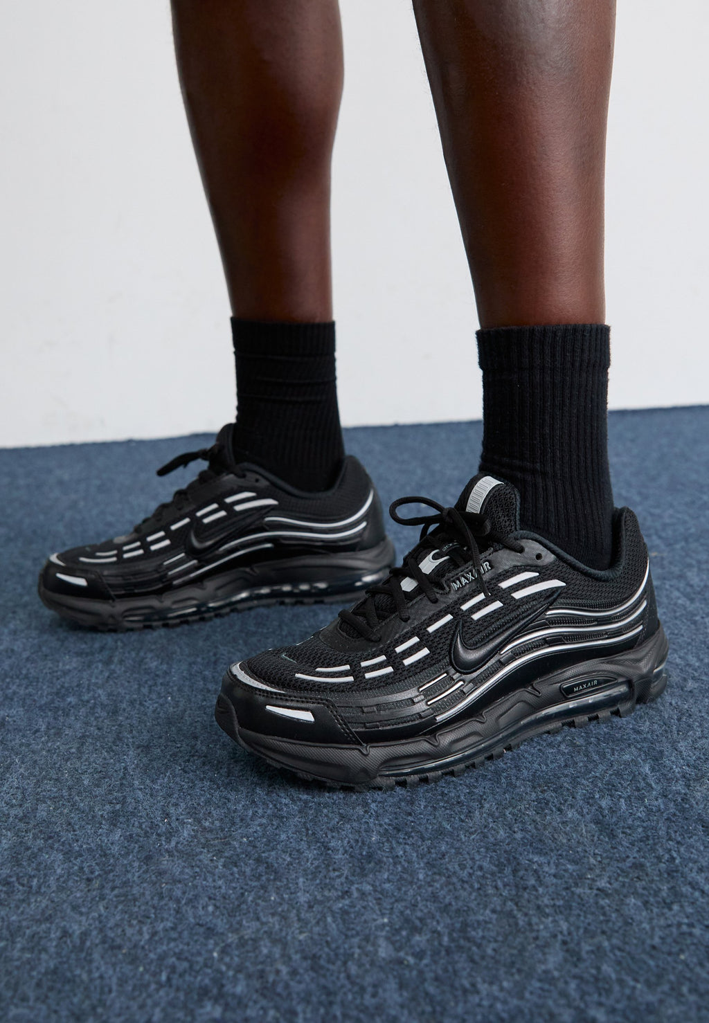 AIR MAX TL 2.5 UNISEX - Spor Ayakkabı - siyah/gümüş antrasit