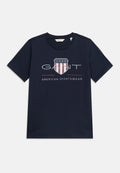ARCHIVE SHIELD UNISEX - T-shirt imprimé - bleu nuit