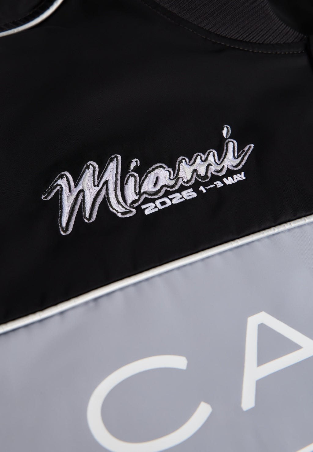 TH X CADILLAC FORMULA 1 TEAM MIAMI RACE JACKET UNISEX - Bomber Jacket - white /black/chrome-coloured